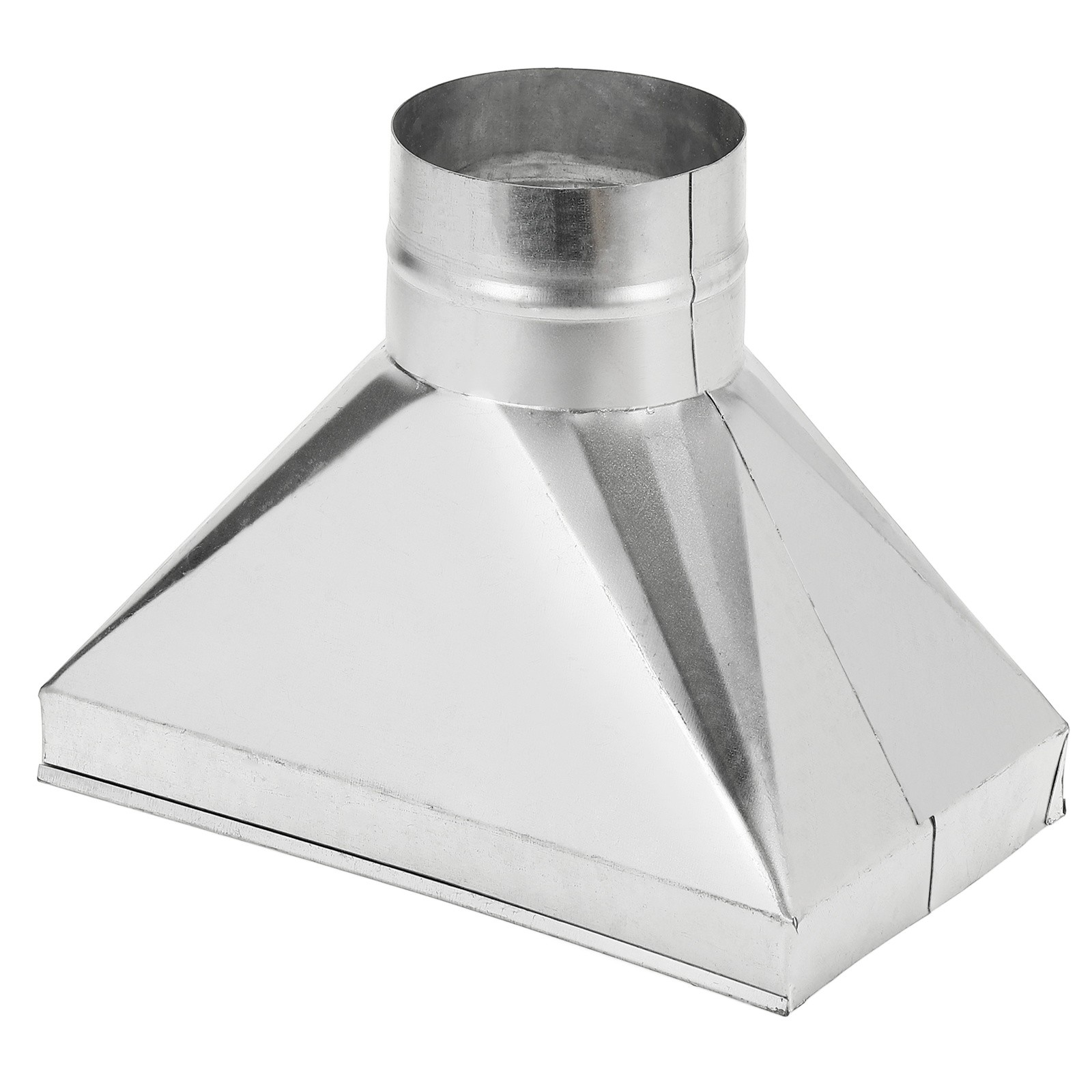 10″ x 6″ x 4″ HVAC Duct Pipe Fitting, HVAC Straight Register Boot