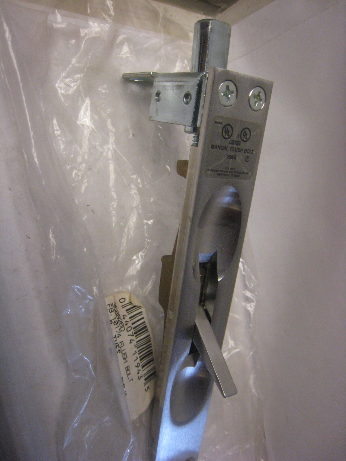 2 yes 2 IVES Flush Bolts 358B26D FB.10174 Doors Industrial School with hardware