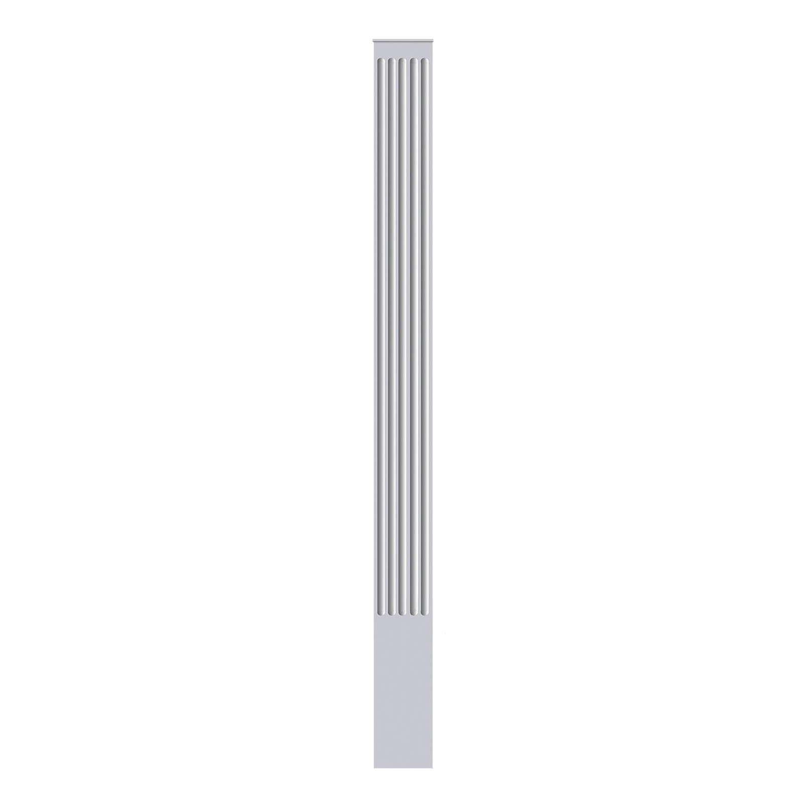 Outwater 6-7/8″ x 86-5/8″ Primed White Polyurethane Pilaster (2 Pack)