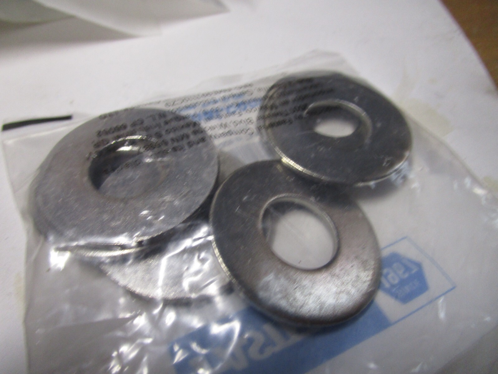 3/4″ x 1.875″ OD 18-8 Stainless Steel Large OD Flat Washer QTY 10