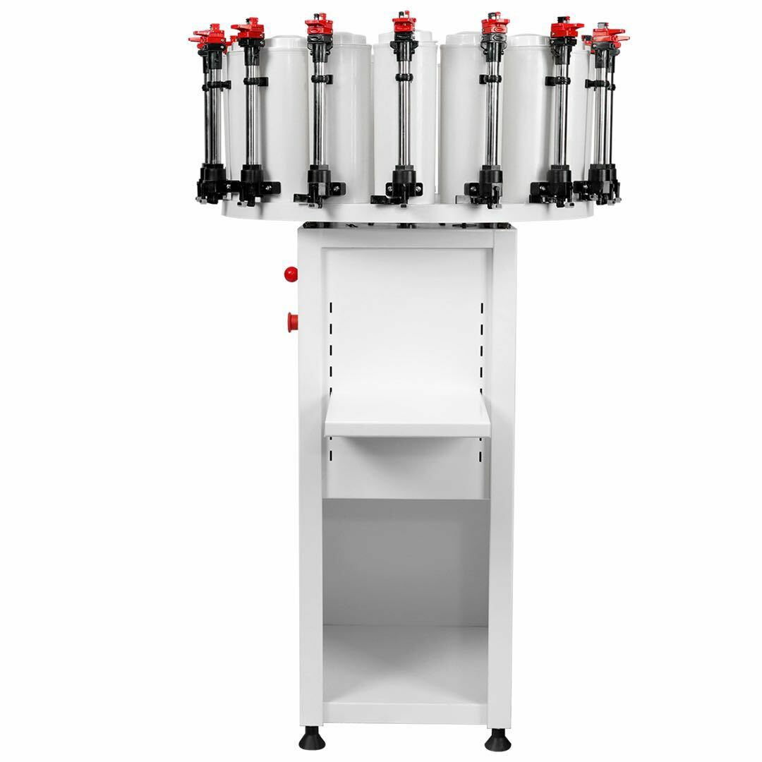 PreAsion® 14 Stations Paint Colorant Dispenser with 2.3L Drum Canister Base 110V
