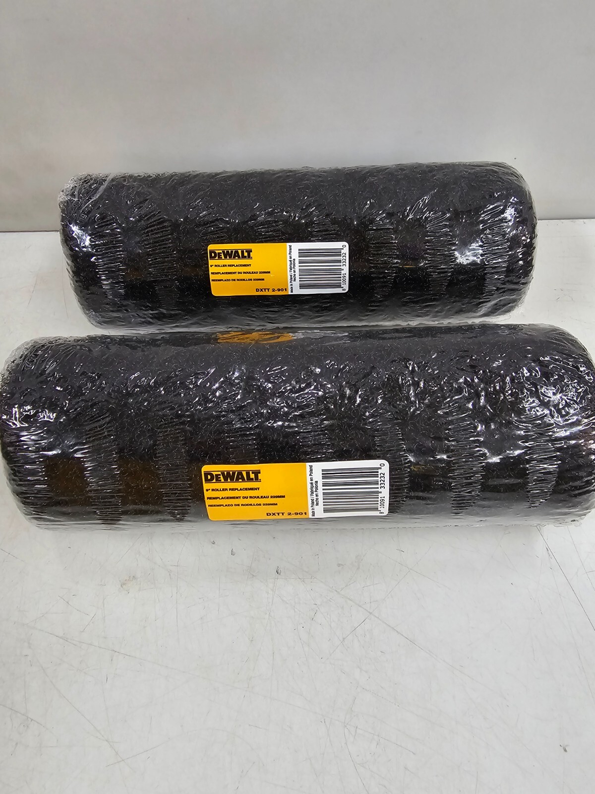 (2) DEWALT 9 in. Mud Roller Replacement Sleeve
