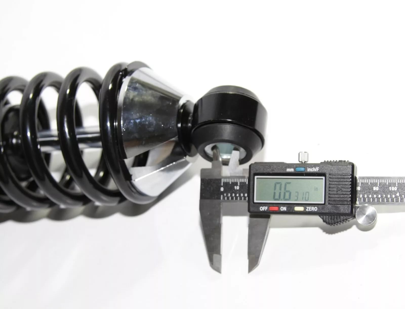 Universal Adjustable Rear Street Rod Coilover Shock 180lb Black Springs