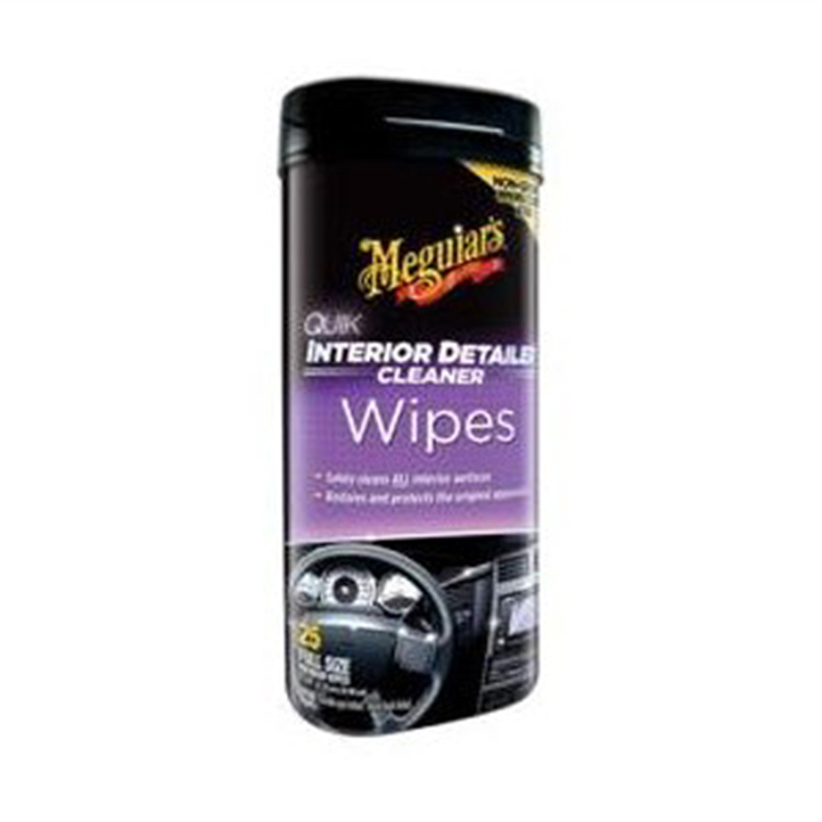 Meguiar’s G13600 Meguiar’s Automotive QUIK INTERIOR DETAILER WIPES