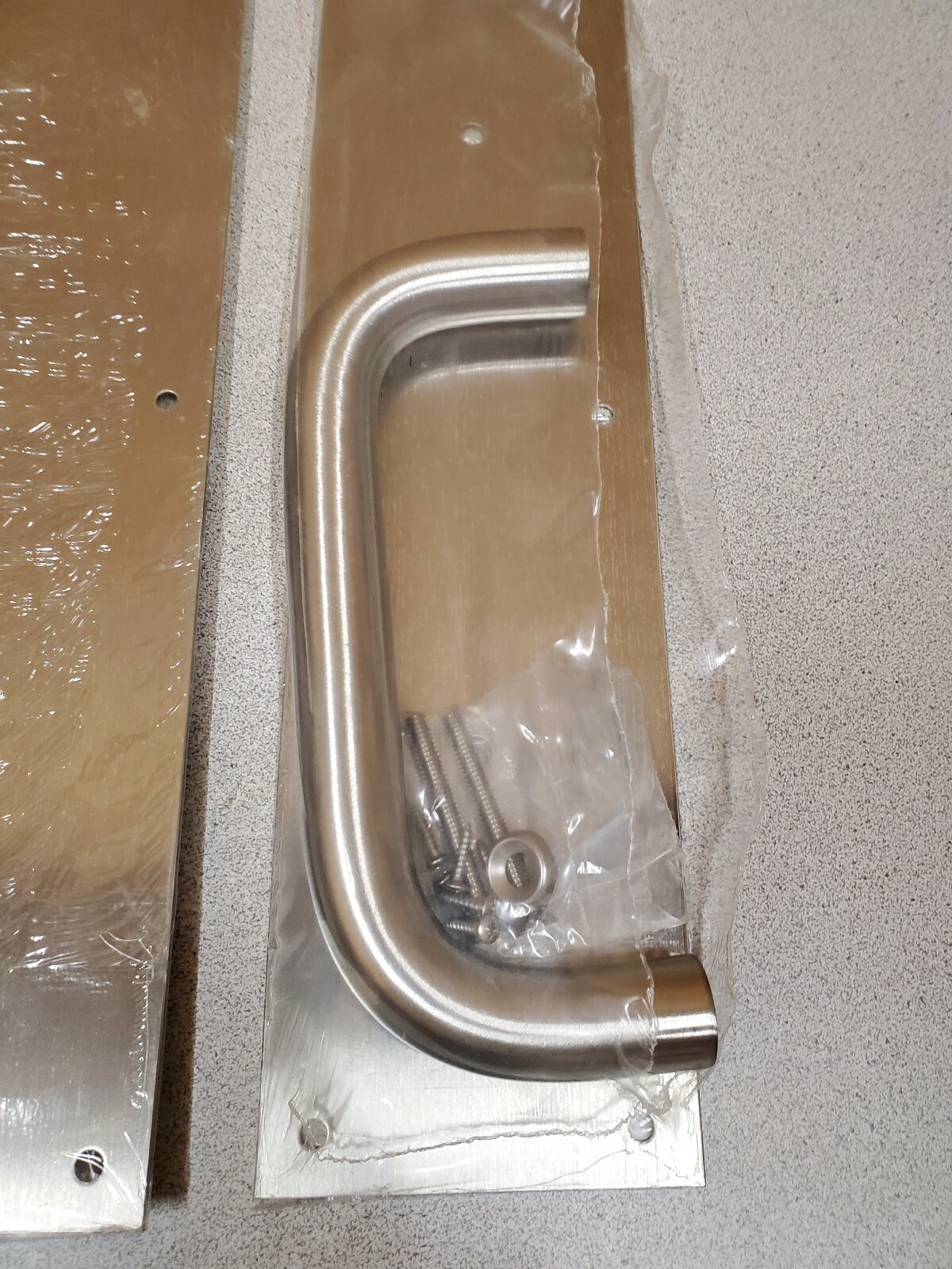 Rockwood ASSA ABLOY Push Pull Handle with Push Plate