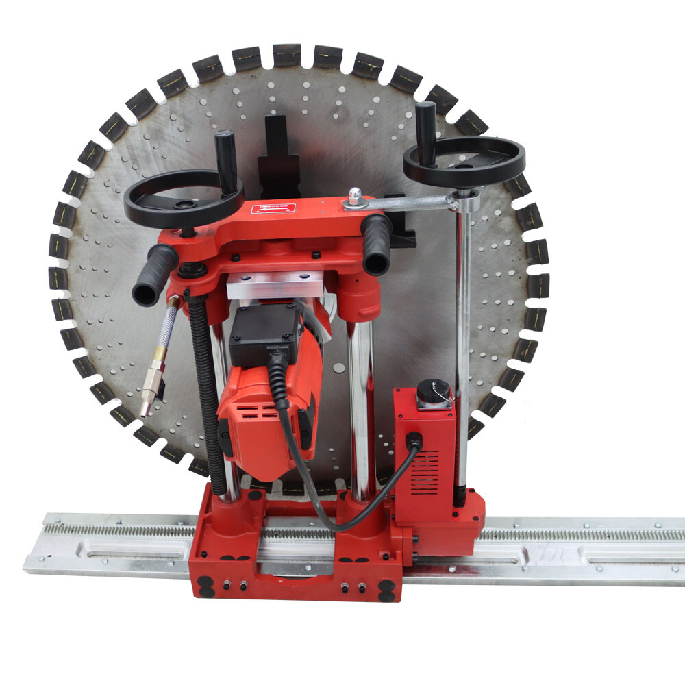 TECHTONGDA 12.6in Electric Concrete Roadway Brick Wall Cutter 220V Concrete Saw