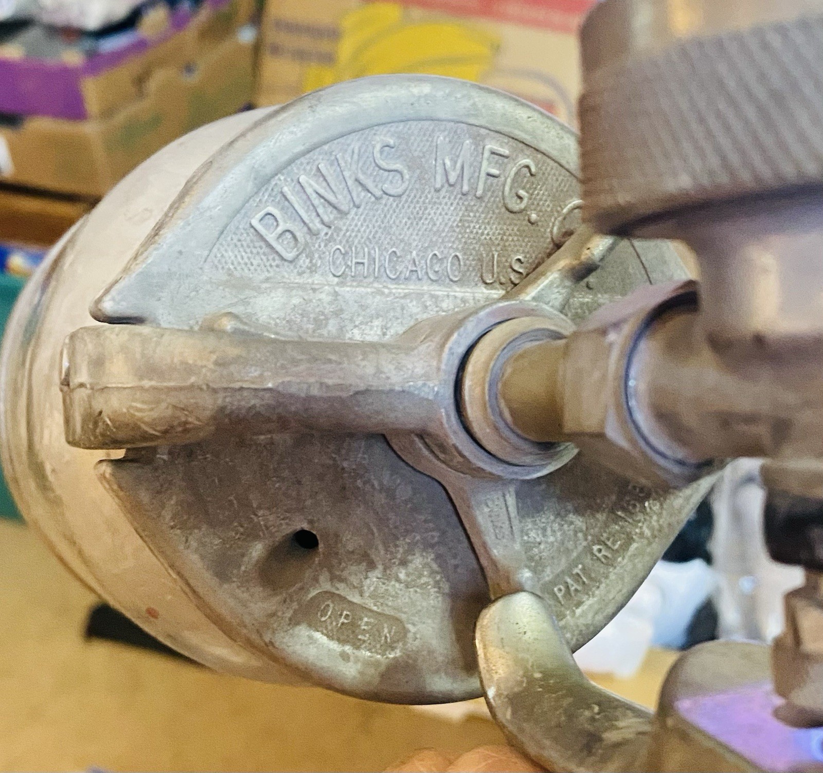 BINKS- MODEL 7 Paint Spray Gun With 36SG Nozzle Paint Cup Included