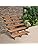 Steel Stair Riser 6 Step 3 Pack, Metal Stair Stringers for Deck Height 49.6 inch