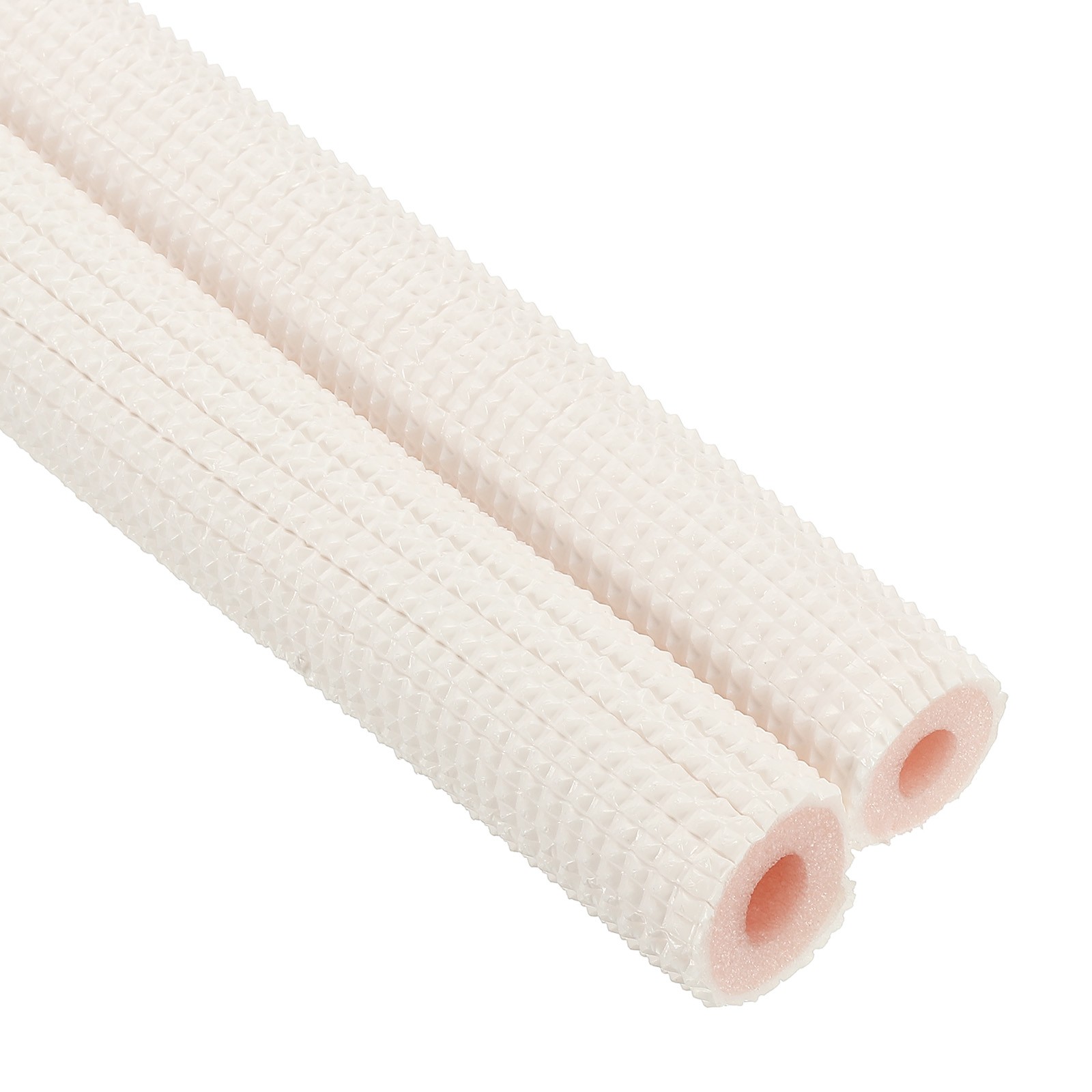 1/4″ 3/8″ Pipe Insulation Foam Tube Heat Preservation Tubing for AC, 1m(3.28Ft)