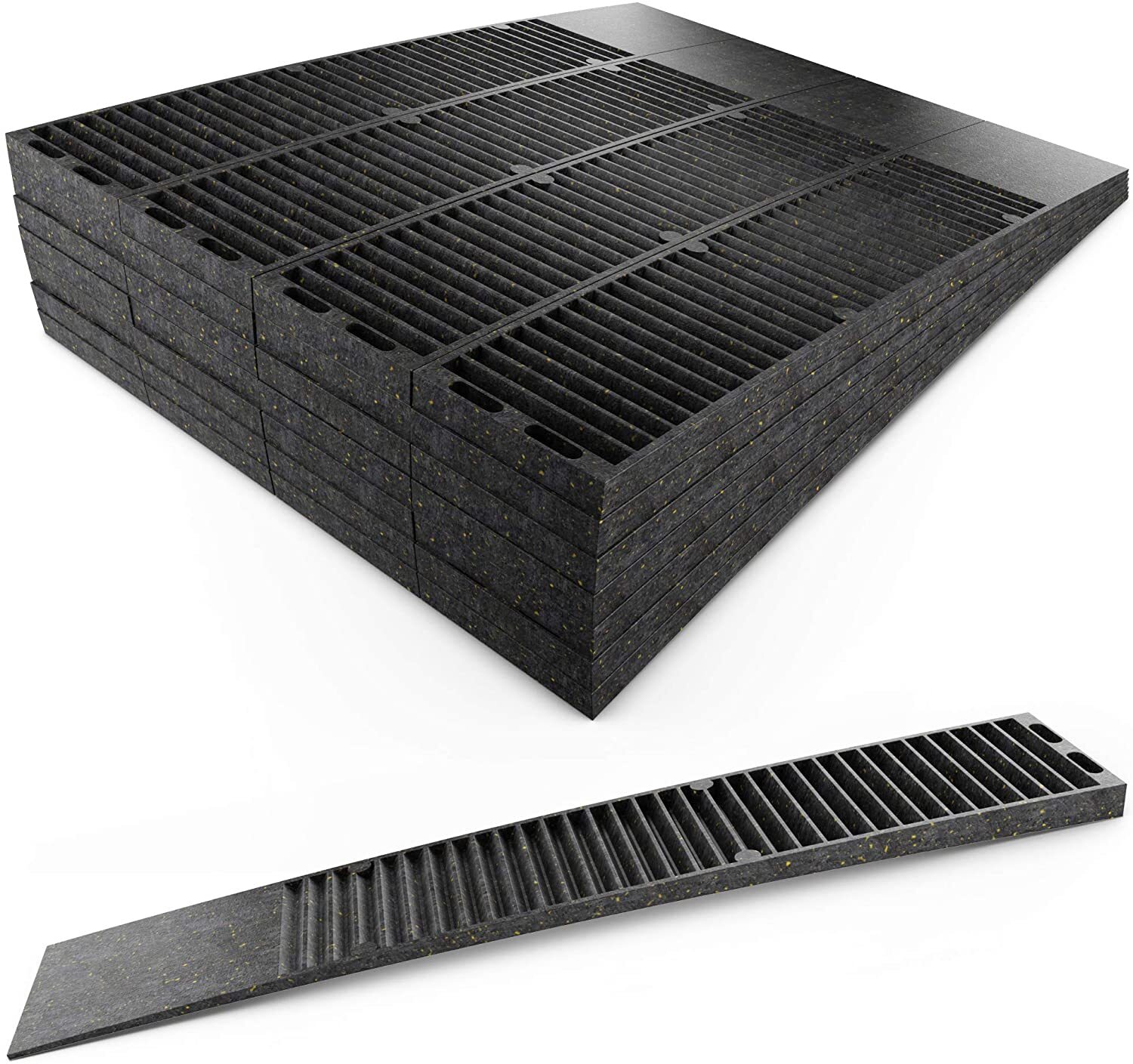 [24Pk] 7.75″ Composite Stabilizing Shim Set Weather Resistant Pro Project Supply