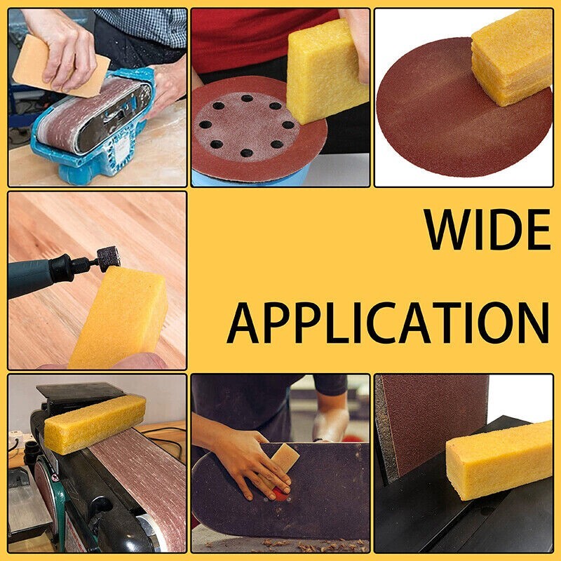 Abrasive Sanding Belt Disc Cleaner Stick 12 PIECES Rubber Cleaning Eraser Block