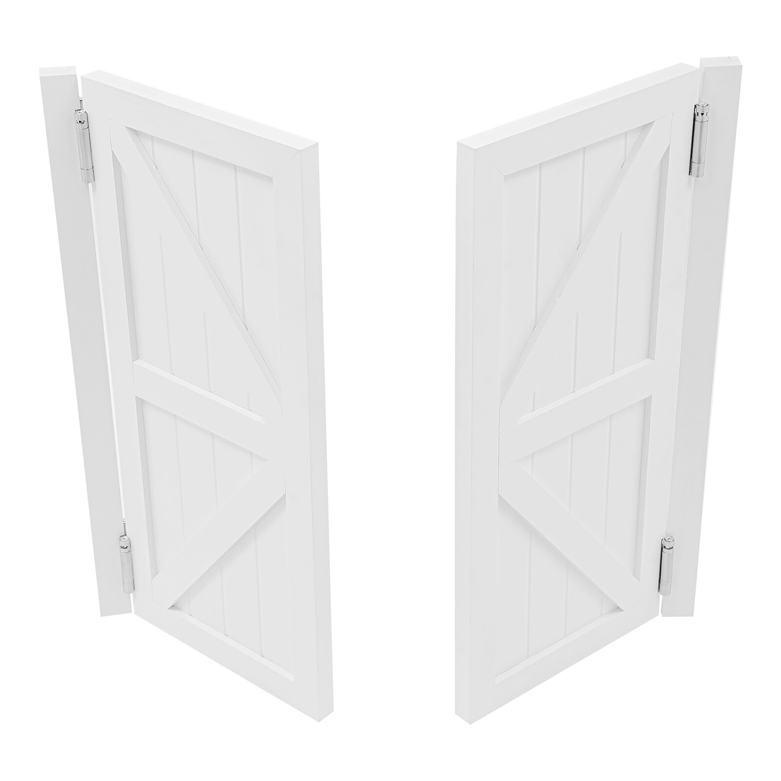 Partition Doors, Double-Door Leaf Wood Partition Doors for Entrance Partition