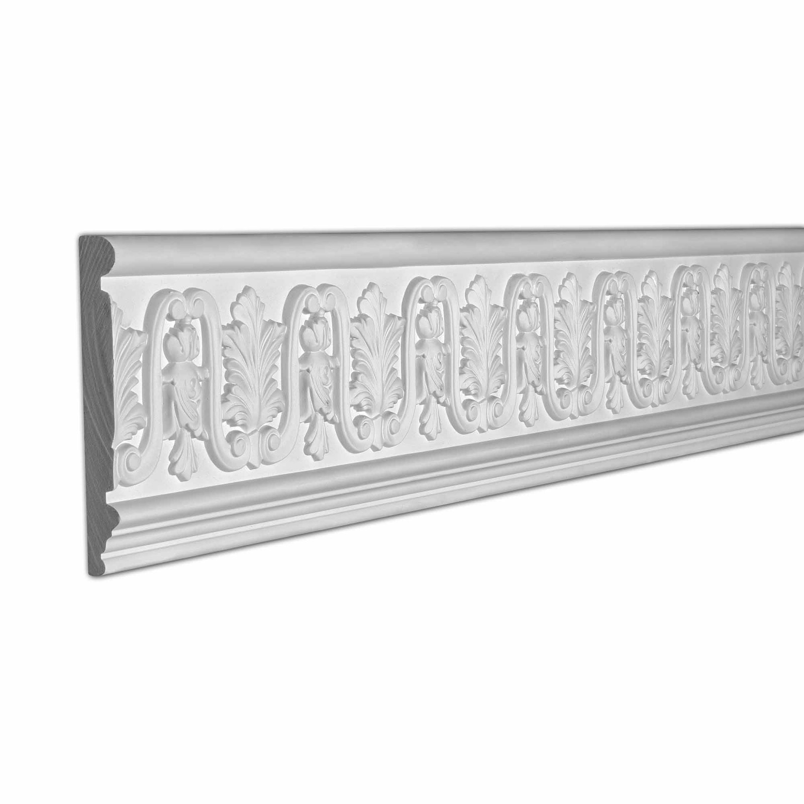 Outwater 7-1/16″ x 96″ Primed White Polyurethane Frieze Moulding (2 Pack)