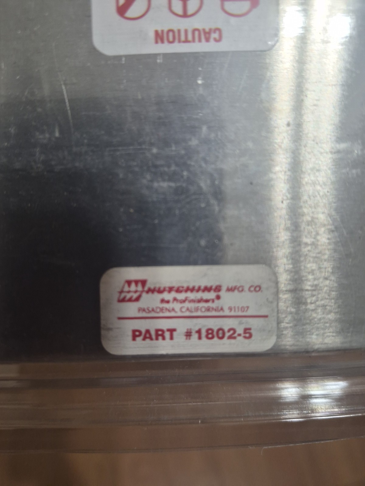 Hutchins 1802-5 Sanding Pad 18-Hole PSA Vacuum Assist Fits 4932 Sander Brand New