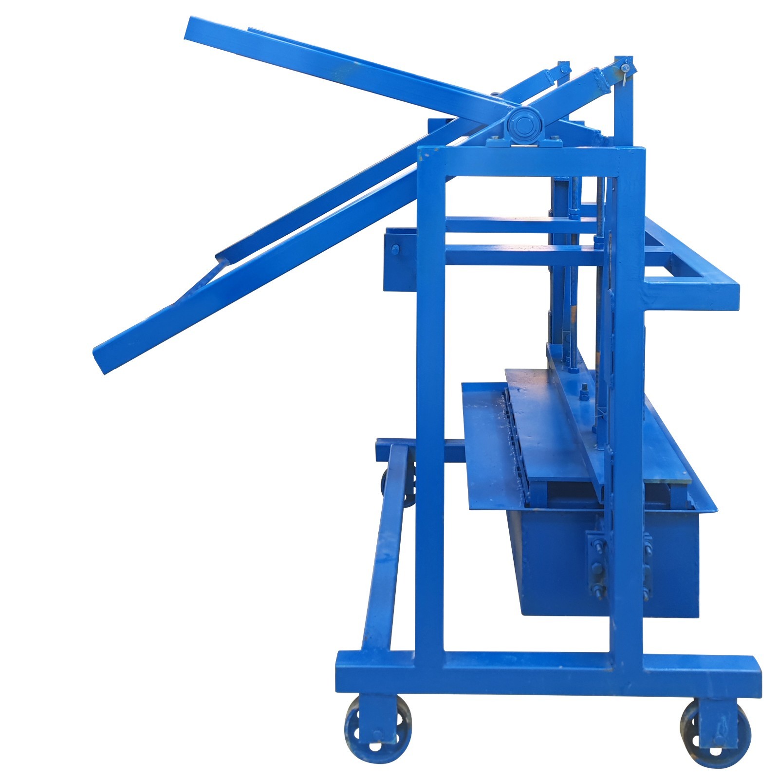Manual Hollow Soil Block Brick Molding Machine Brick Maker 4Bricks Each Time H1