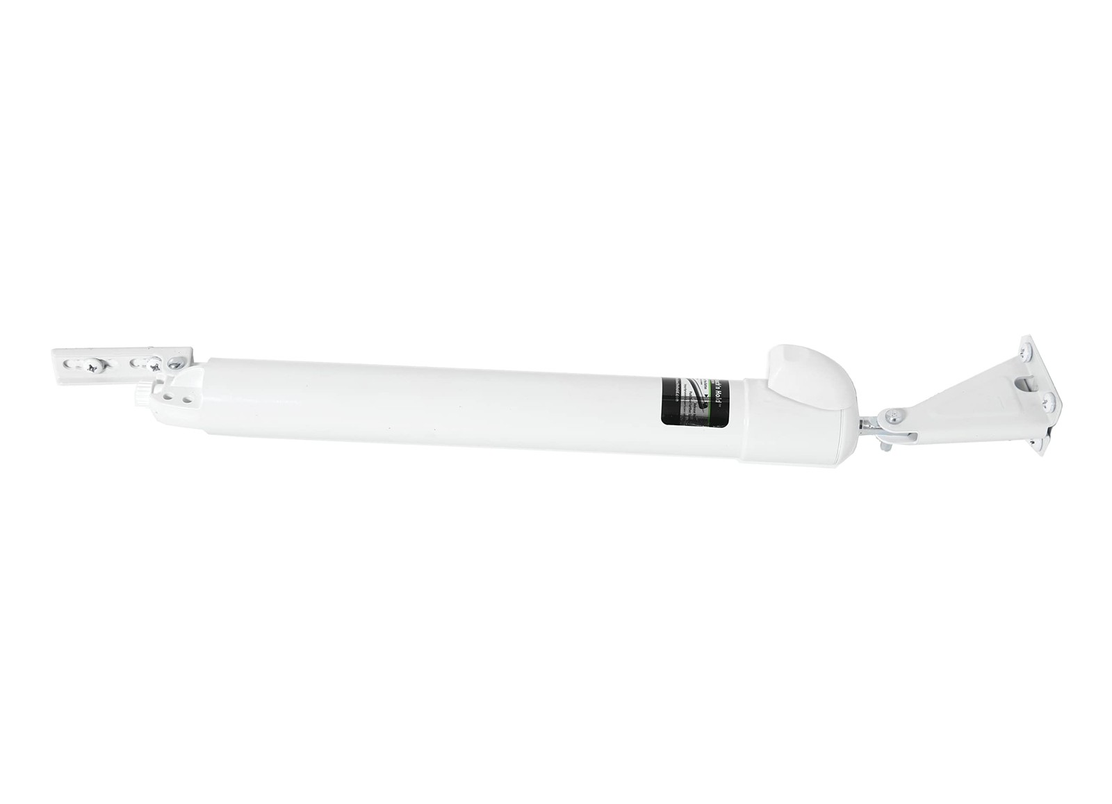 Touch ‘n Hold Smooth Door Closer – Single Kit (White) – Standard-Duty Door Cl…