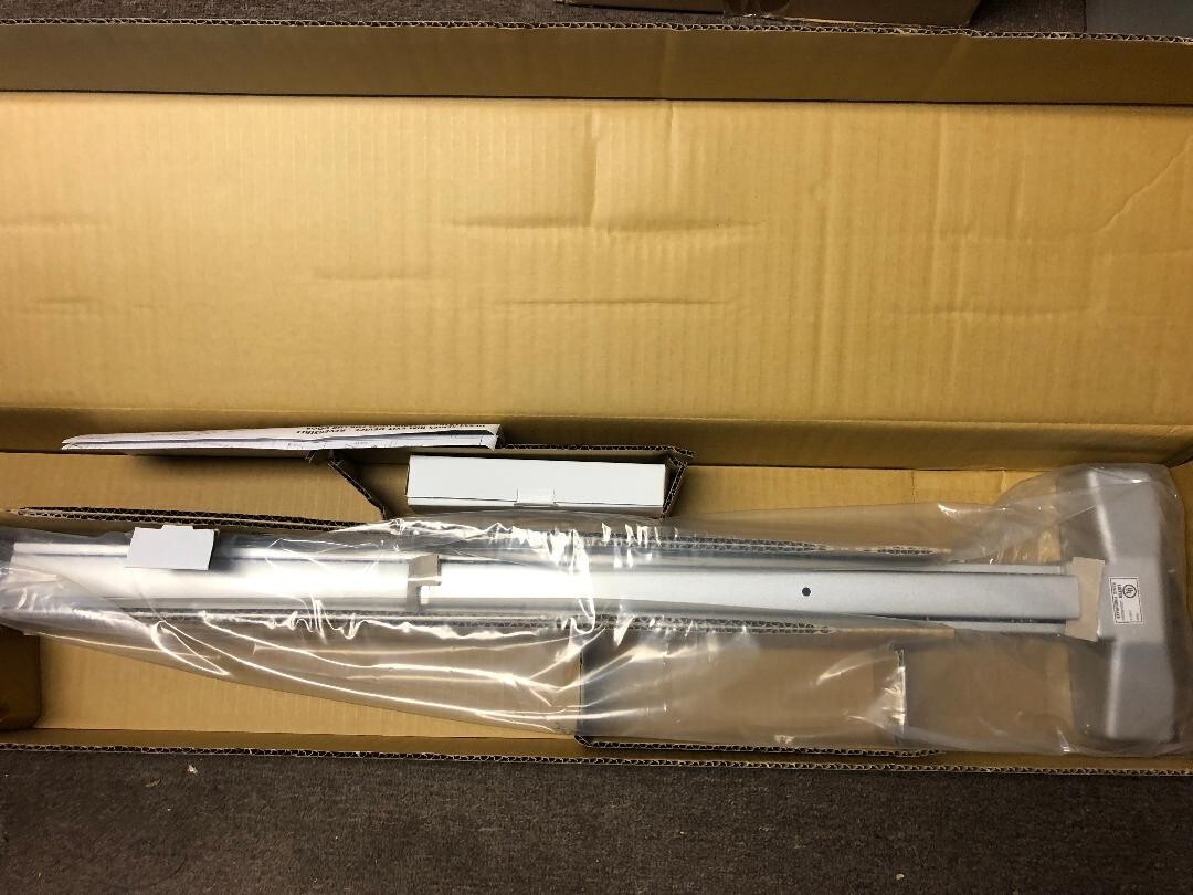 S. PARKER REVERSIBLE RIM TYPE PANIC EXIT DEVICE #UL525AL – 25″-36″