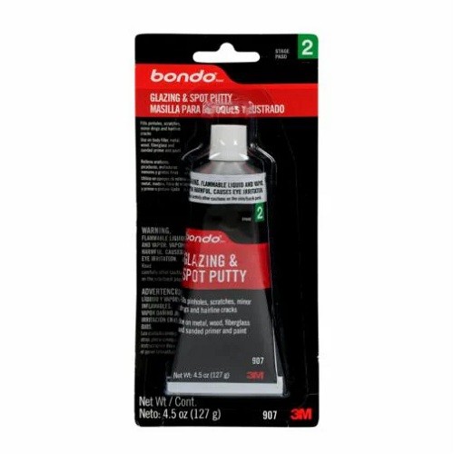 Bondo Glazing and Spot Putty, 907SRP, 4.5 oz – (Pack of 6)