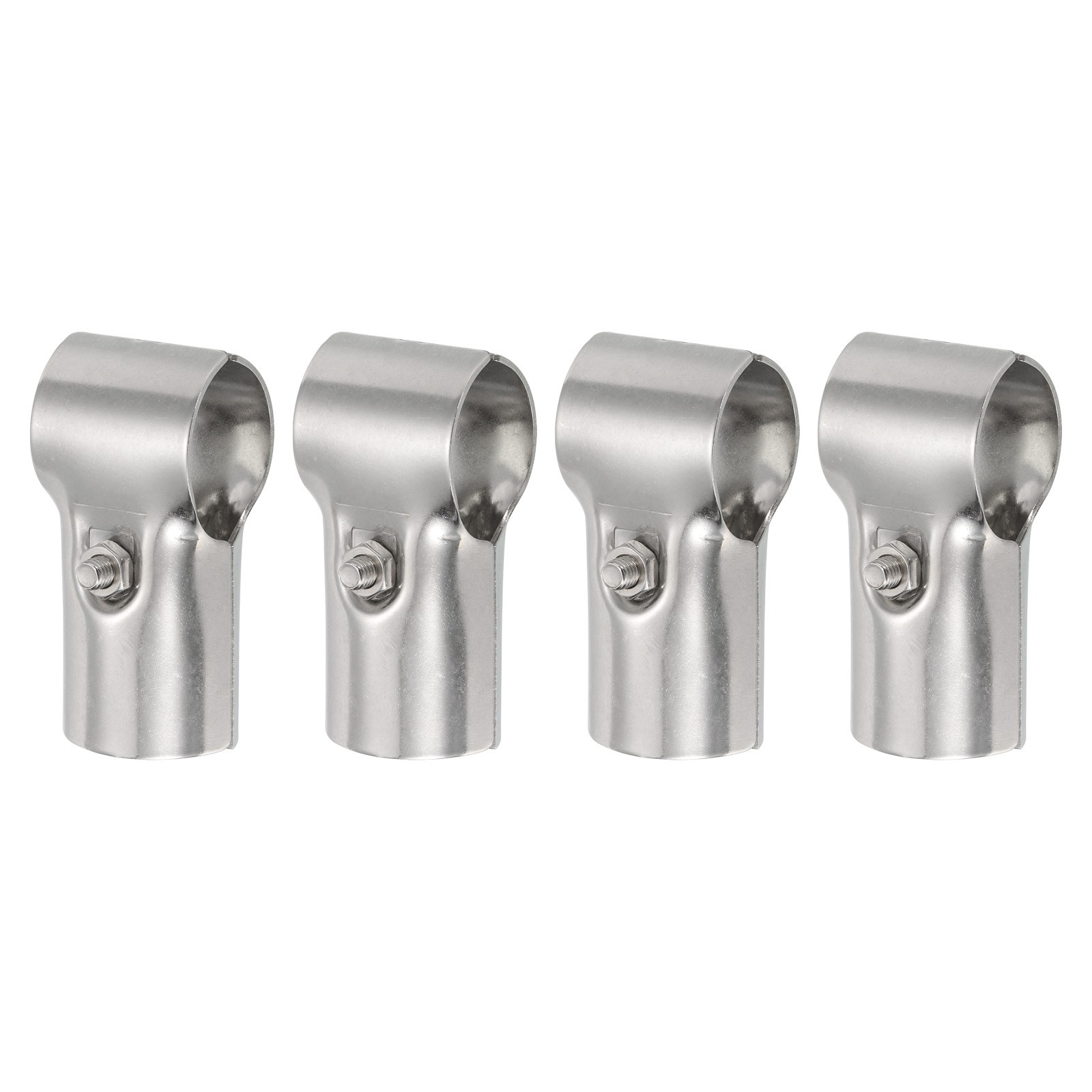 4pcs T Pipe Clamp Connector Chain Link Fence Fit OD 1-1/4″ 30mm