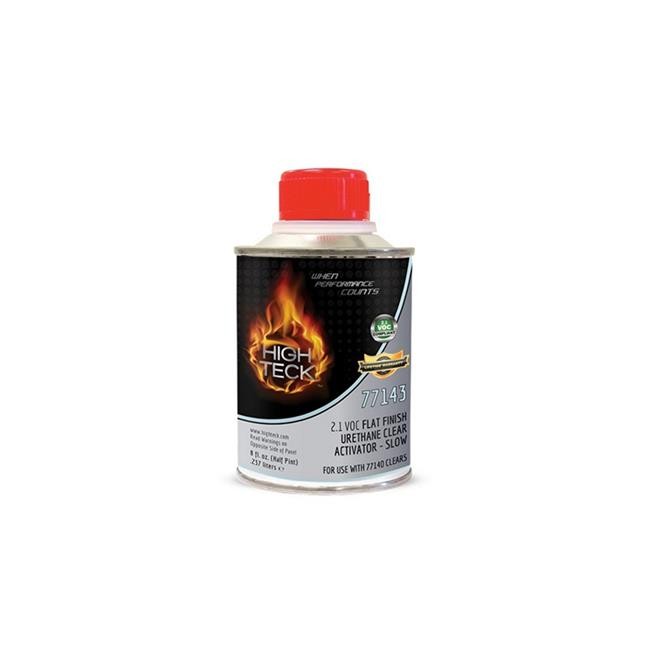 High Teck HIT77143-16 0.5 Point Slow Liquid Activator 2.1 VOC Flat Finish Clear