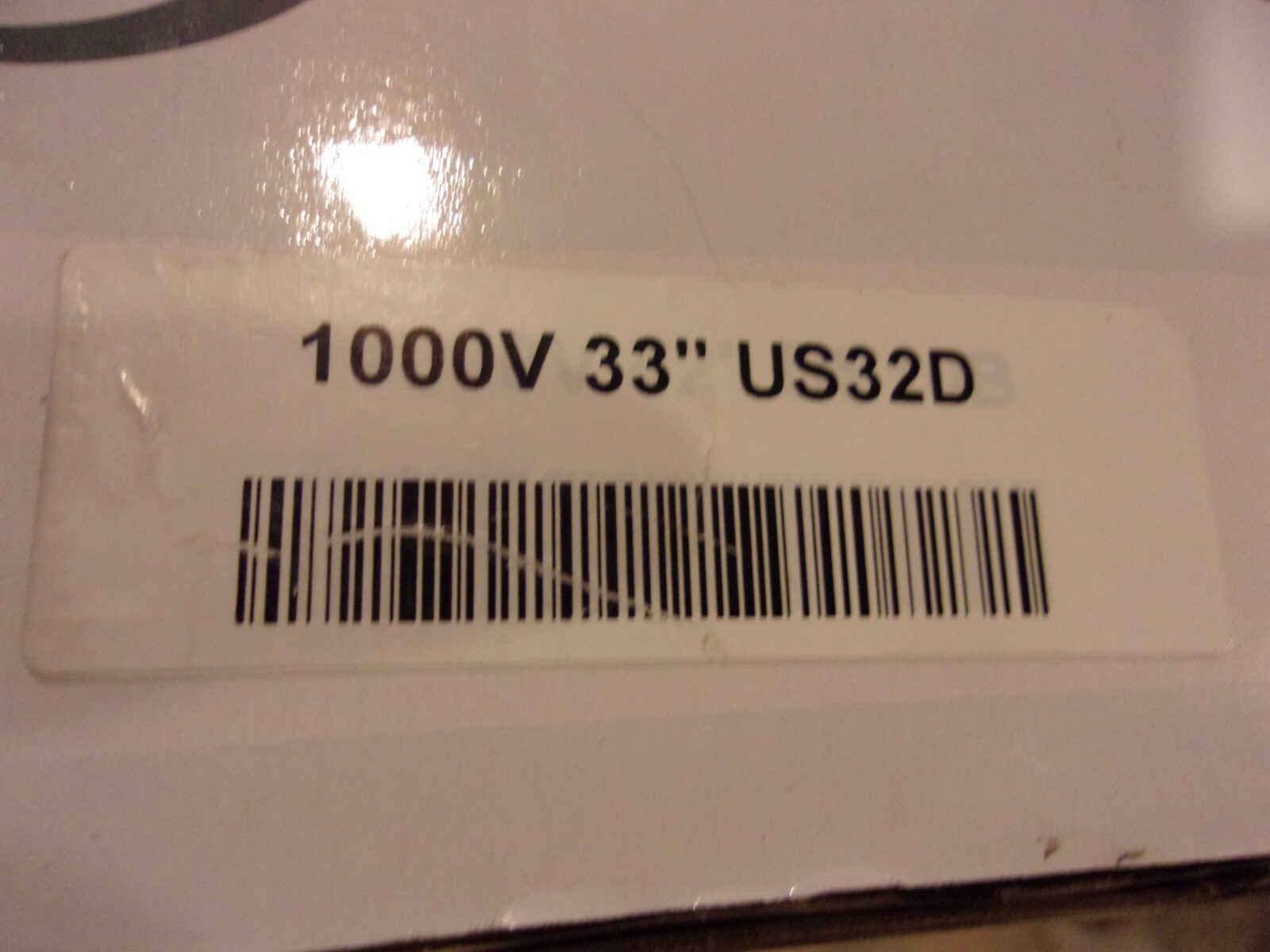 LOT OF (4) DESIGN HARDWARE 33″ 1000V US32D SURFACE VERTICAL ROD EXIT DEVICE