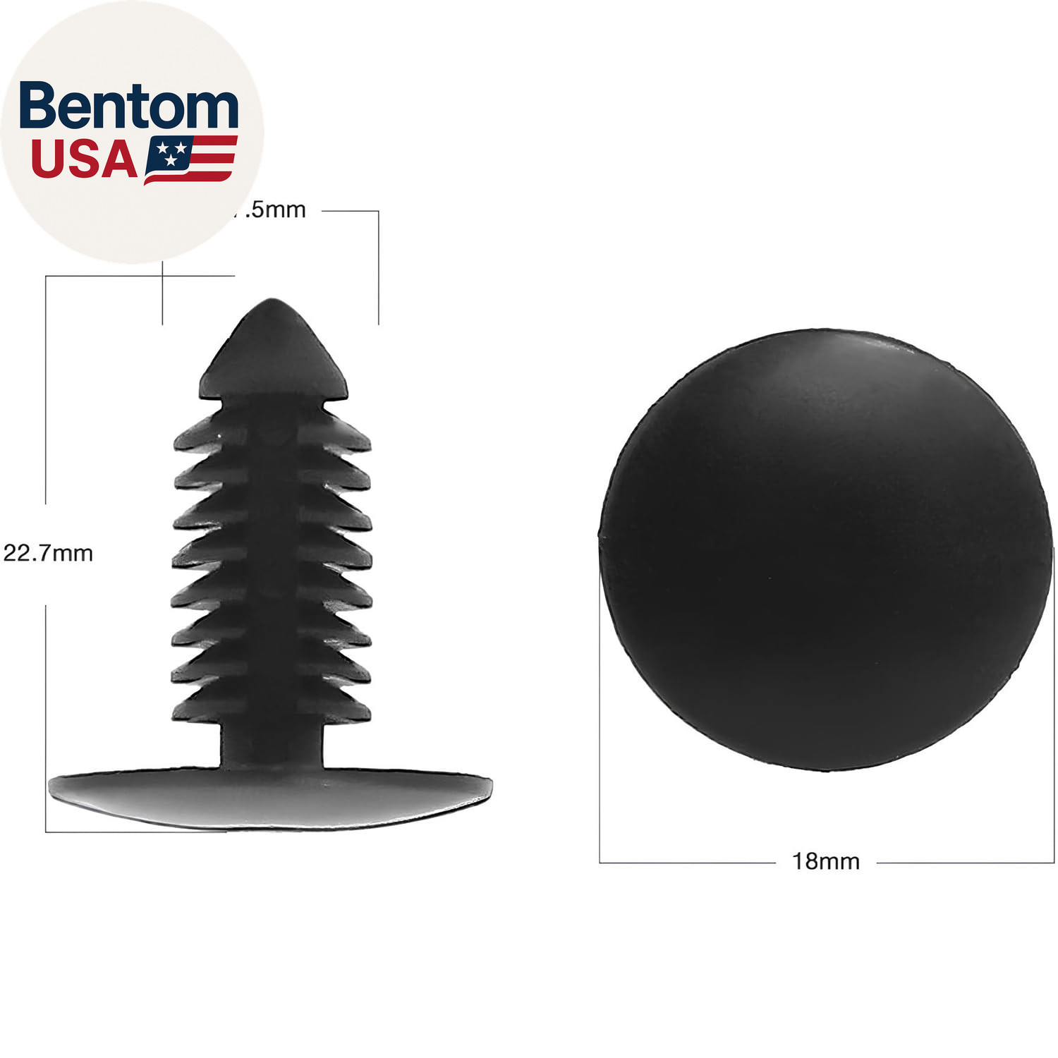 1″ Vapor Barrier Fasteners for Crawl Space Encapsulation and Automotive Repairs