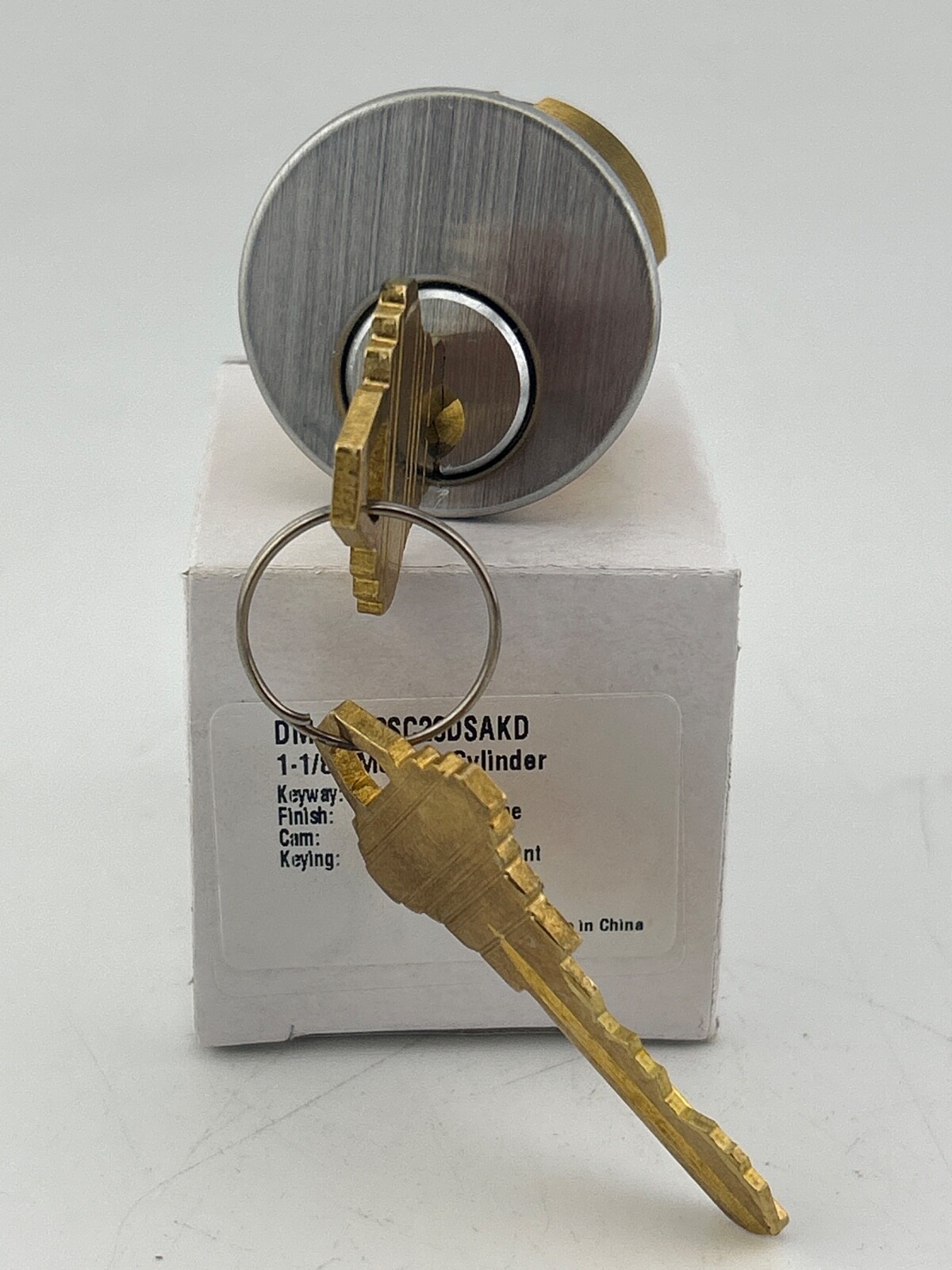 M118-SC-26D 1 – 1/8″ KEYWAY SCHLAGE C CAM SARGENT Mortise Cylinder KEYED ALIKE