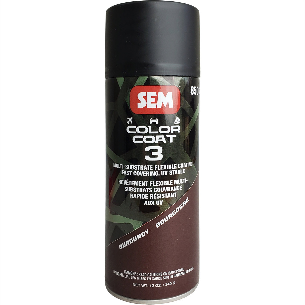 SEM.85063SEM Paints Color Coat 3 Burgundy 16 oz Aerosol