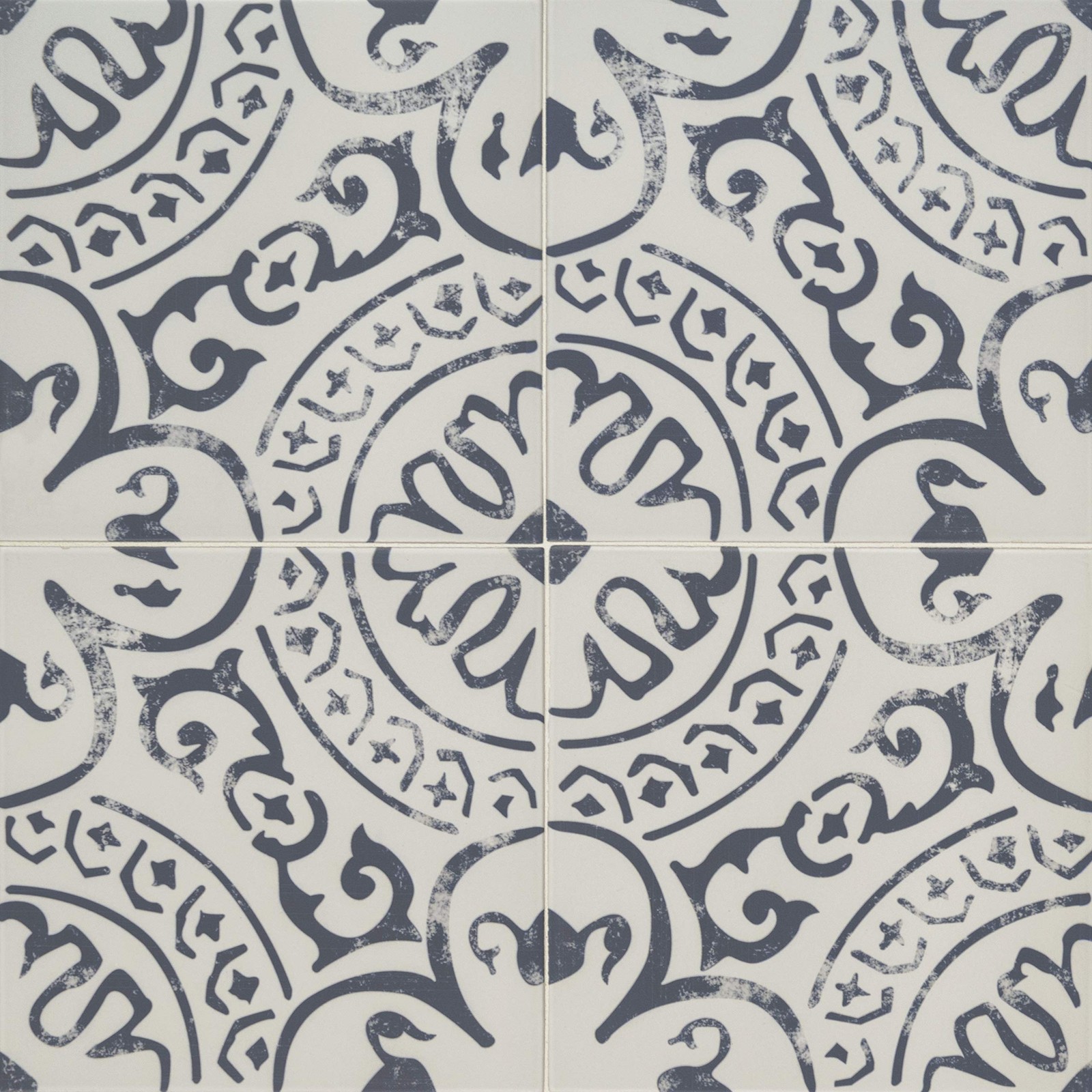 Msi Indigo Encaustic Sample Glazed Porcelain Wall Tile For Bathroom Floor Tile