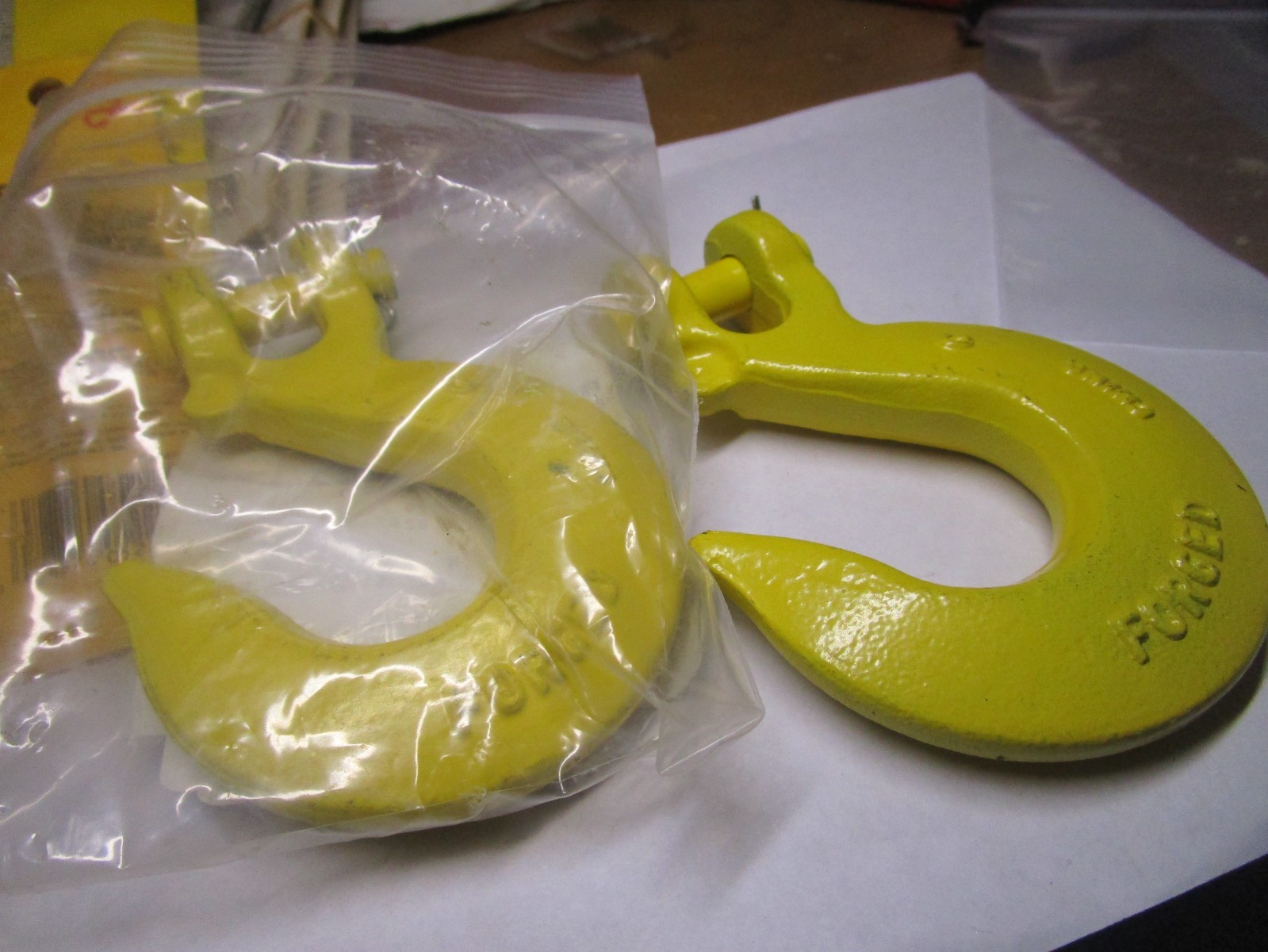 3/8″ Grade 70 Alloy Steel Clevis Slip Hook QTY 2