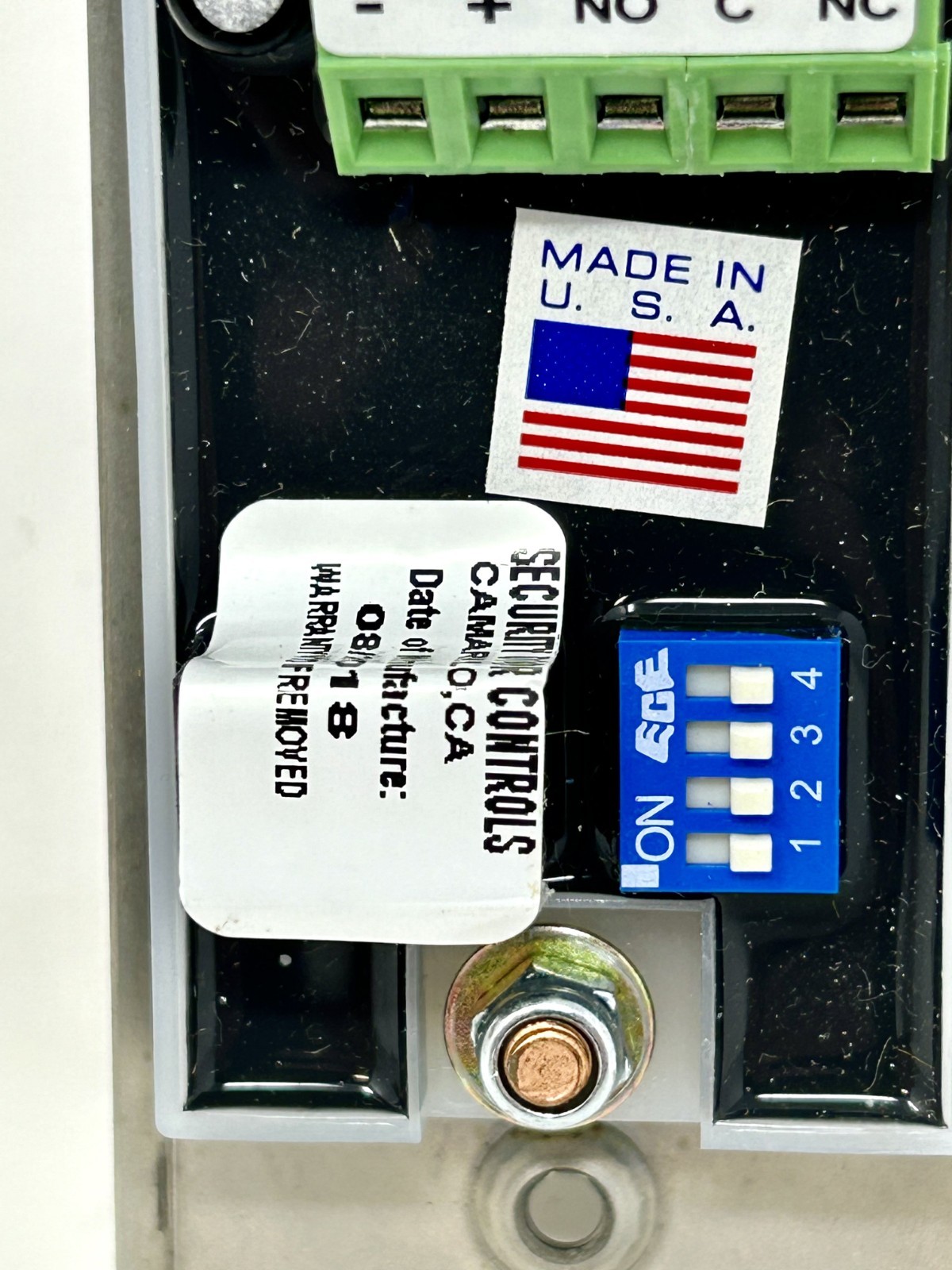 SDC 463NU Hard Wire Push Exit Switch Narrow New Open Box Security Door Controls