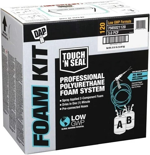 DAP® Touch ‘n Seal® Foam Kit 120, 3.0 PCF (Low GWP) , Foam Kit 120 Cream – 1EA