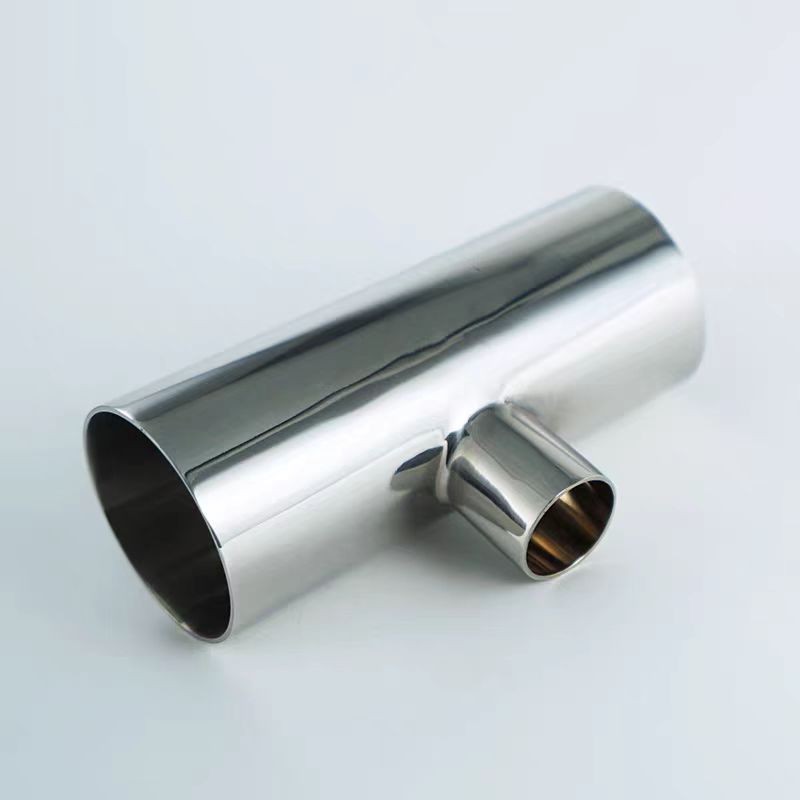 304 Sanitary Reducer Tee 19-63 Sanitary Welded Reducer Tee