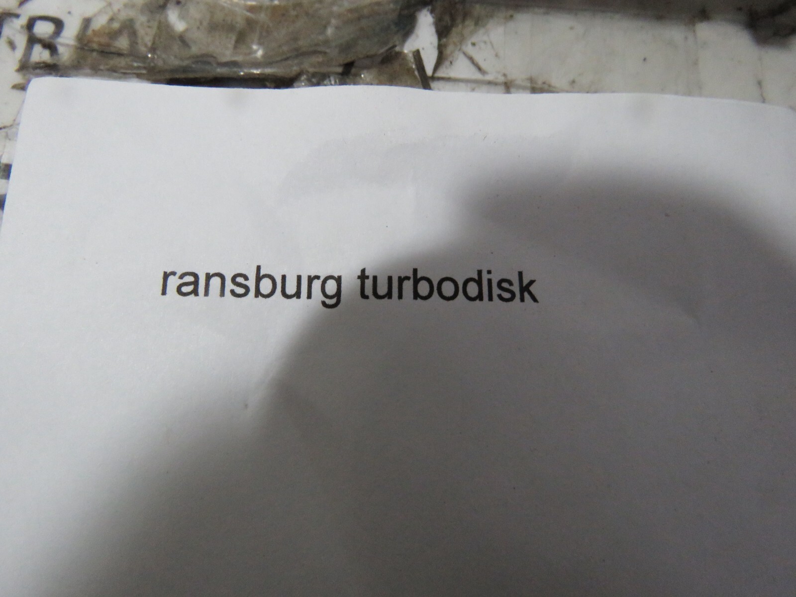 RANSBURG TURBODISK ROTARY ATOMIZER NEW