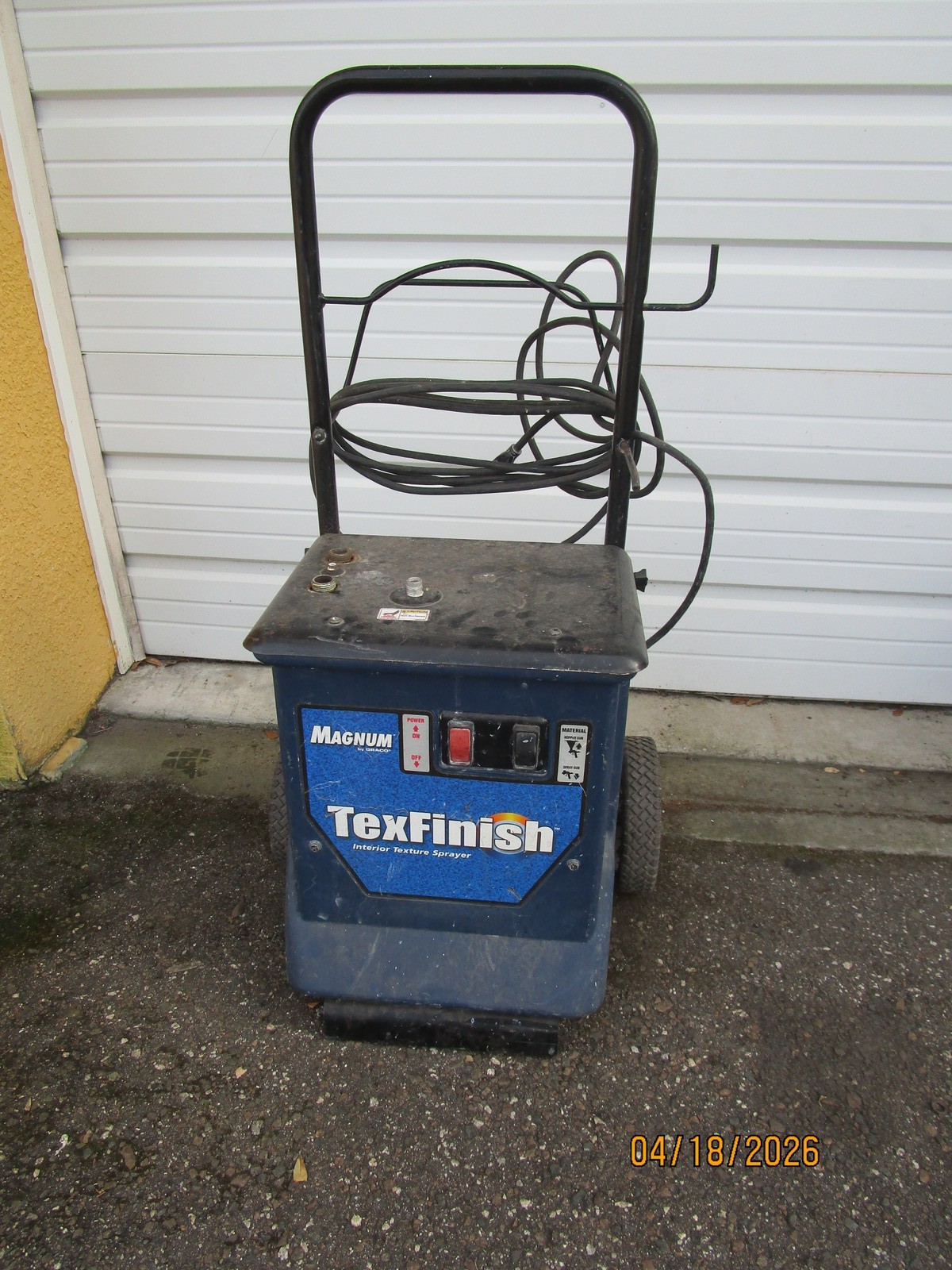 Graco Texfinish Magnum Interior Texture Sprayer Machine Model 246-185