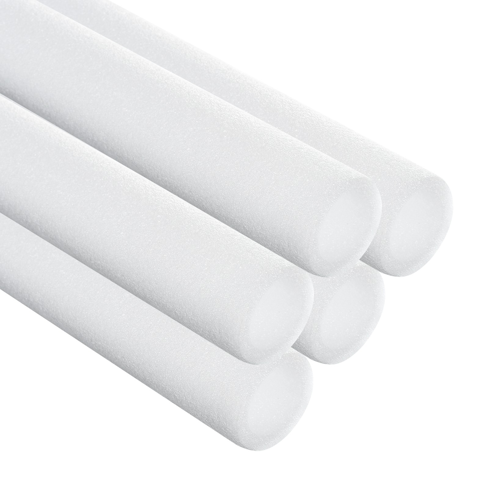 5 Pcs 1.1 Inch 3.3 Feet Pipe Insulation Foam Tube OD 1.5″