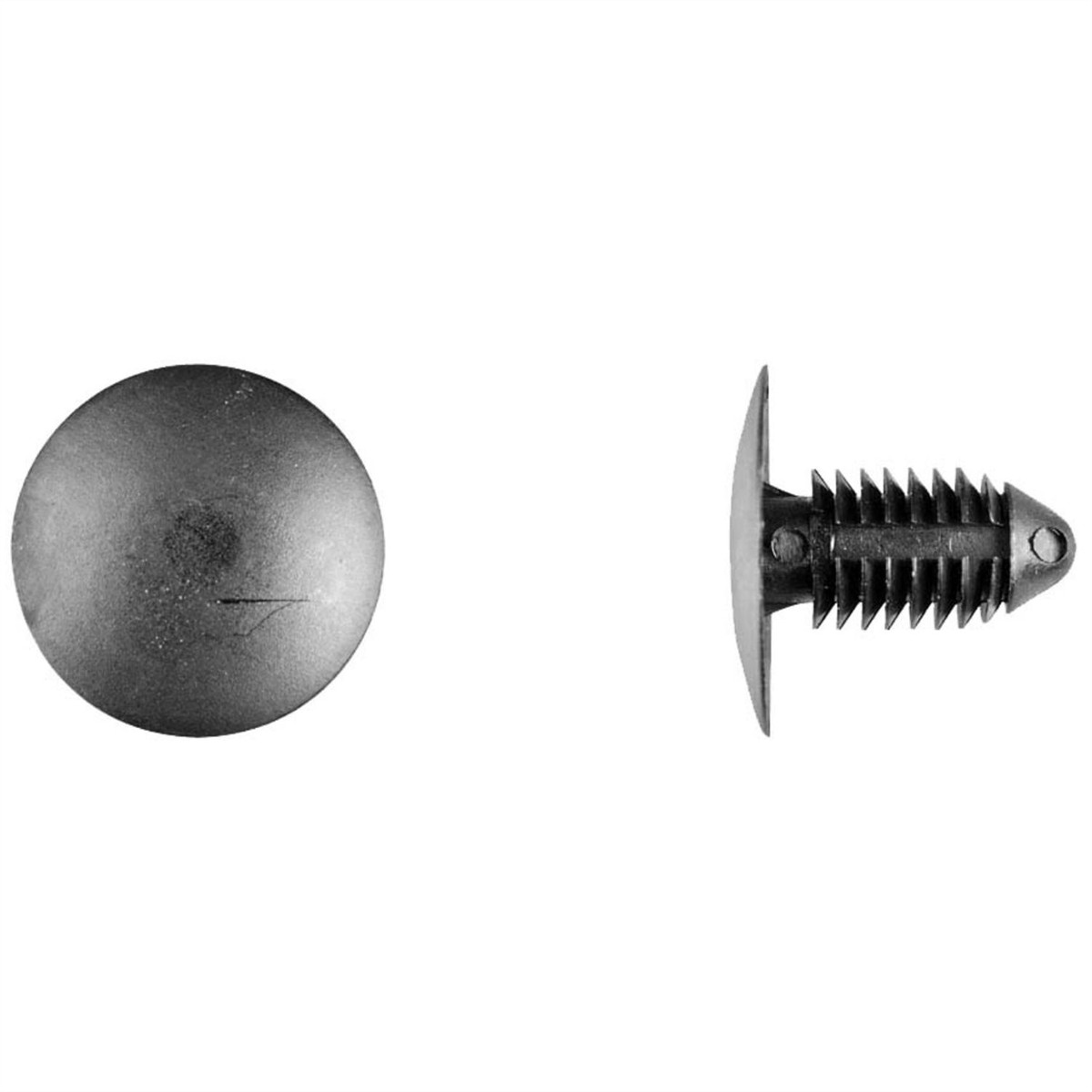 DCO.5710PK Disco Automotive Hardware 3/8″ BLACK NYL PANEL RETAINER