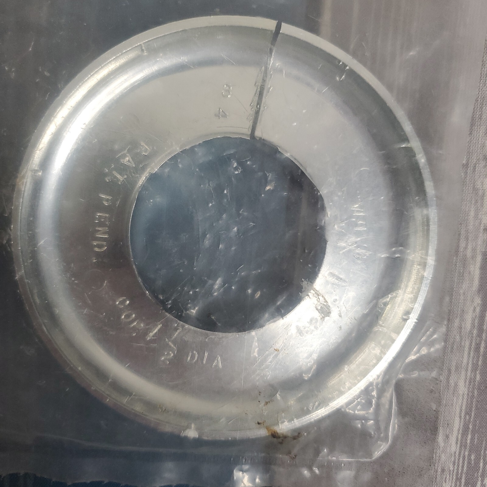 Prairie Home Plastic Floor and Ceiling Plate 1-1/2″ IPS 43042 Chrome Rust Proof!