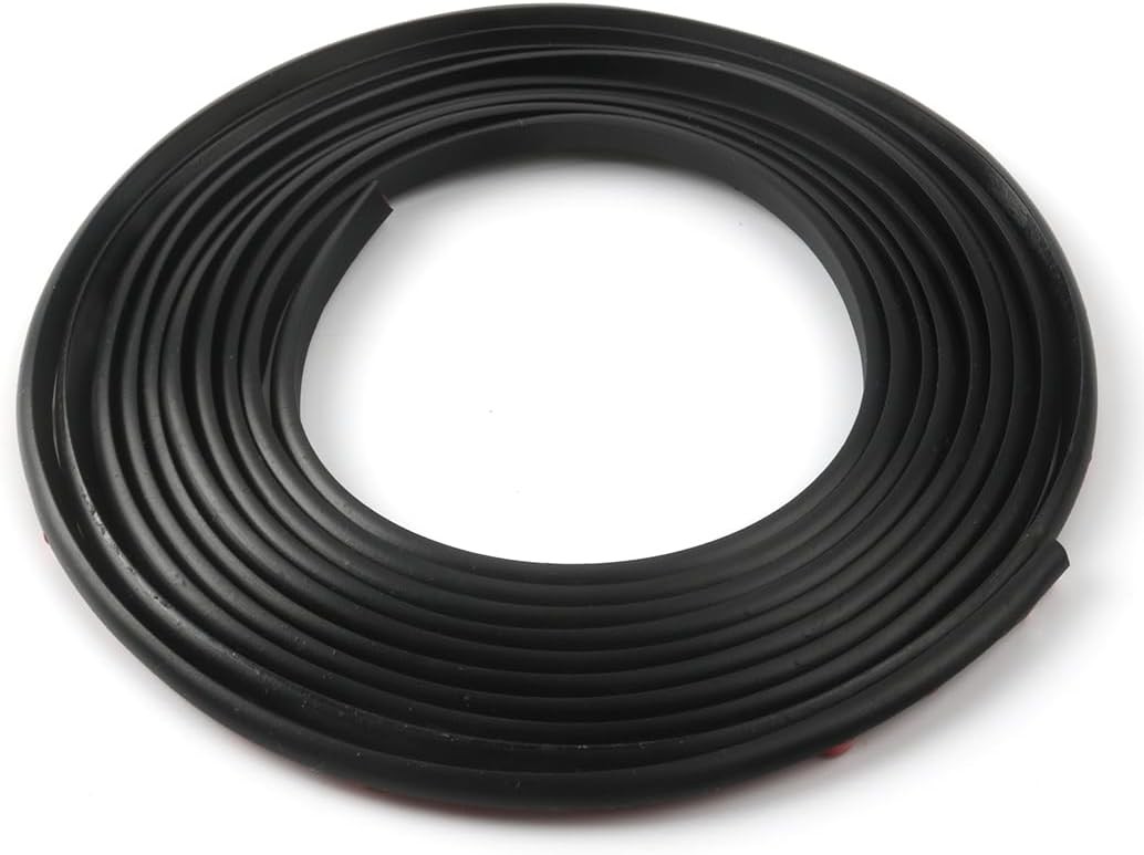 Front/Rear Lip Spoiler Rubber Molding Strip Trim Black Tape 08F03-SHJ-1100D