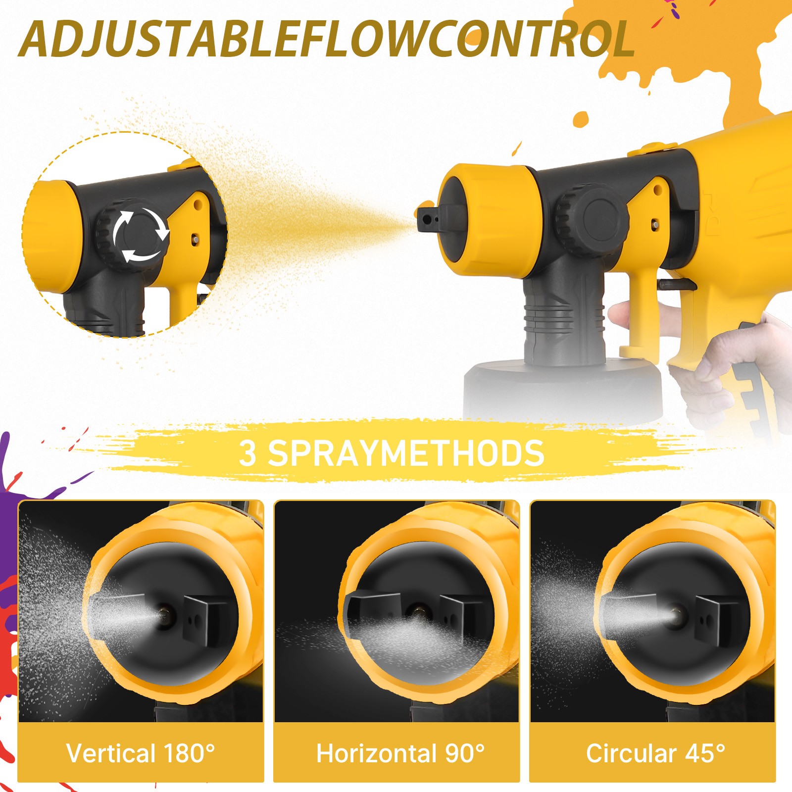 Professional HVLP Paint Sprayer Machine Body Turbine Unit for Wall Painting