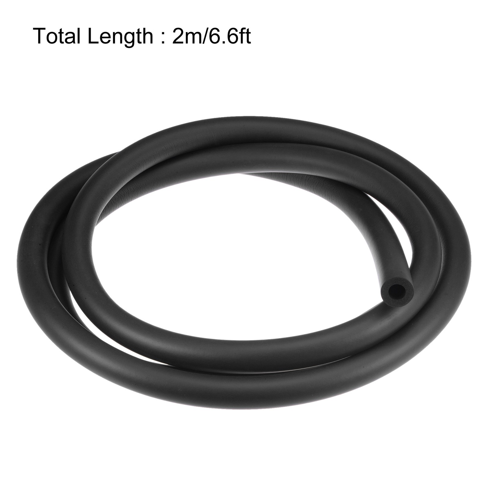 Foam Tubing for Handle Grips Pipe Insulation 3/8″ 10mm ID 20mm OD 2m Black