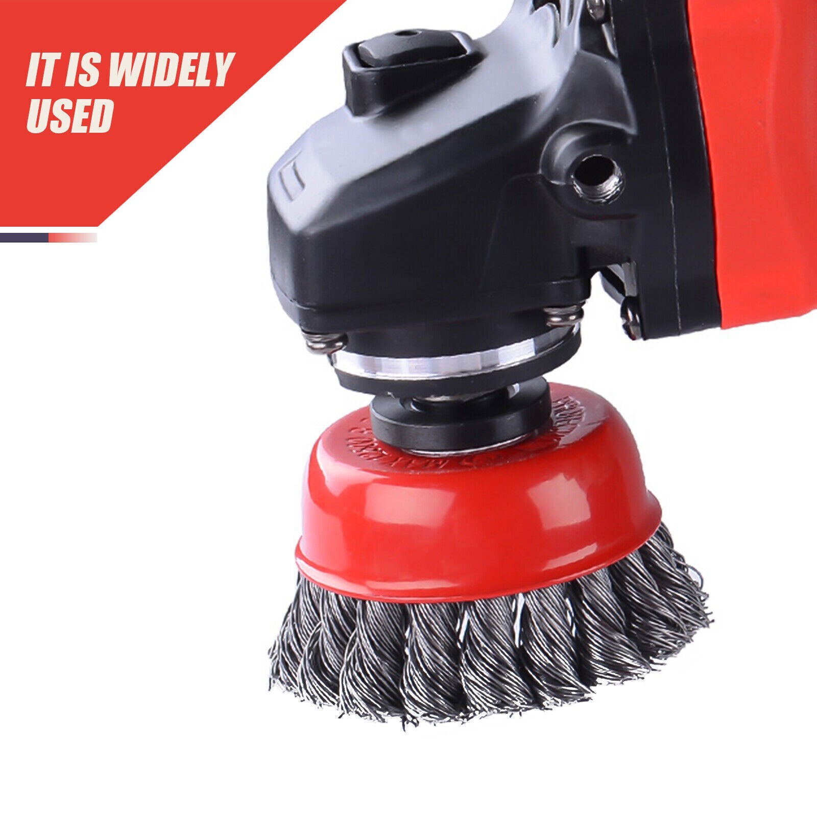 36Pcs 4″ & 5″ Twist Cup Wire Wheel Brush 5/8″-11 Arbor Wire Angle Grinder Wheel
