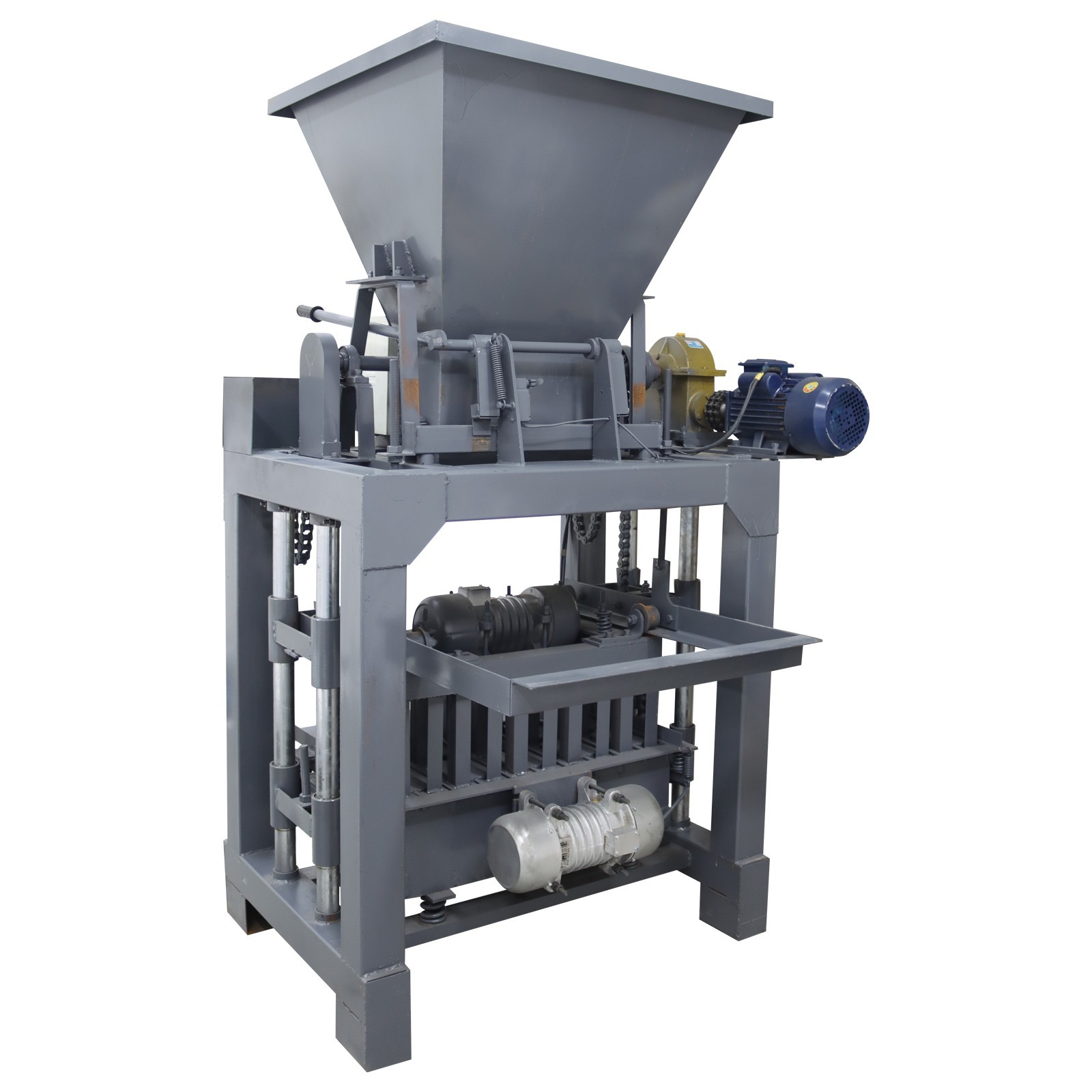 H1 Hole Hollow Soil Block Brick Molding Machine Control Panel 220V 5Bricks/time