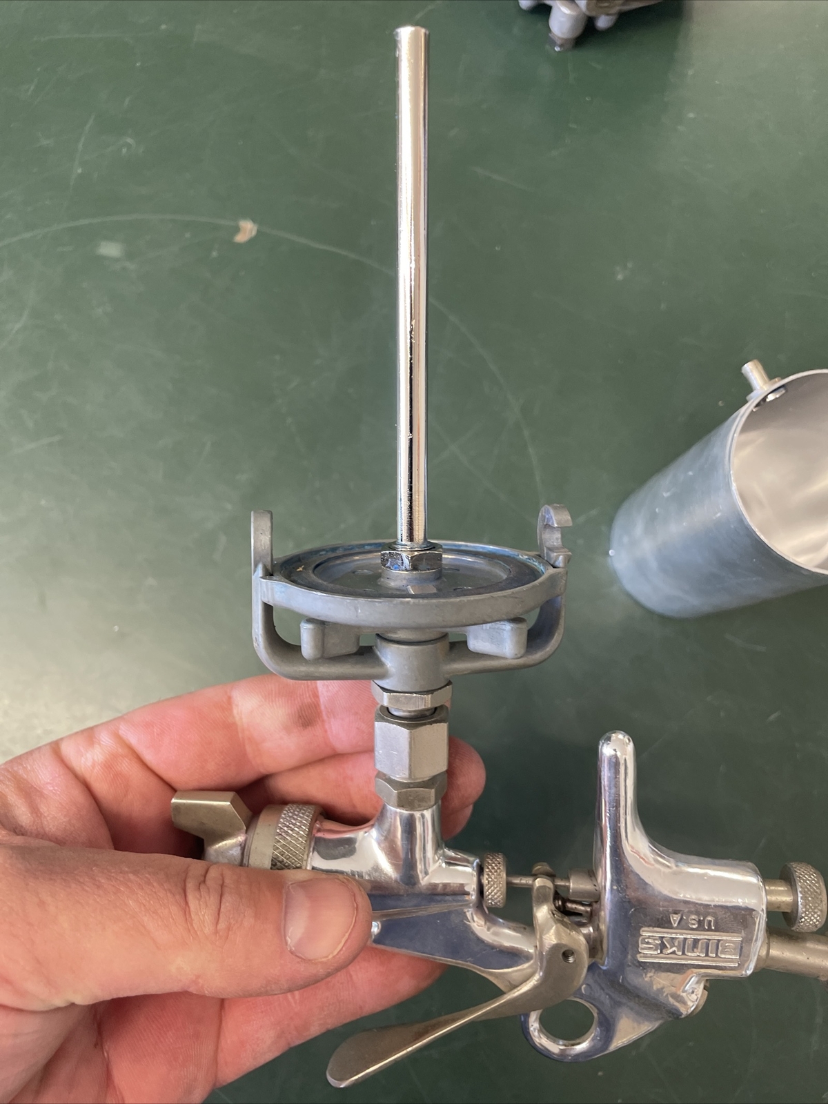 Binks Model 115 Conventional Touch-up Paint Spray Gun with 78SD Nozzle