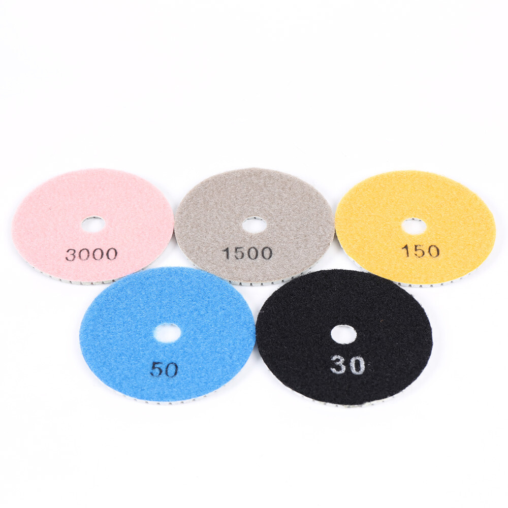Diamond Polishing Pads 19 Piece Wet Dry Set For Stone Marble Granite Polish