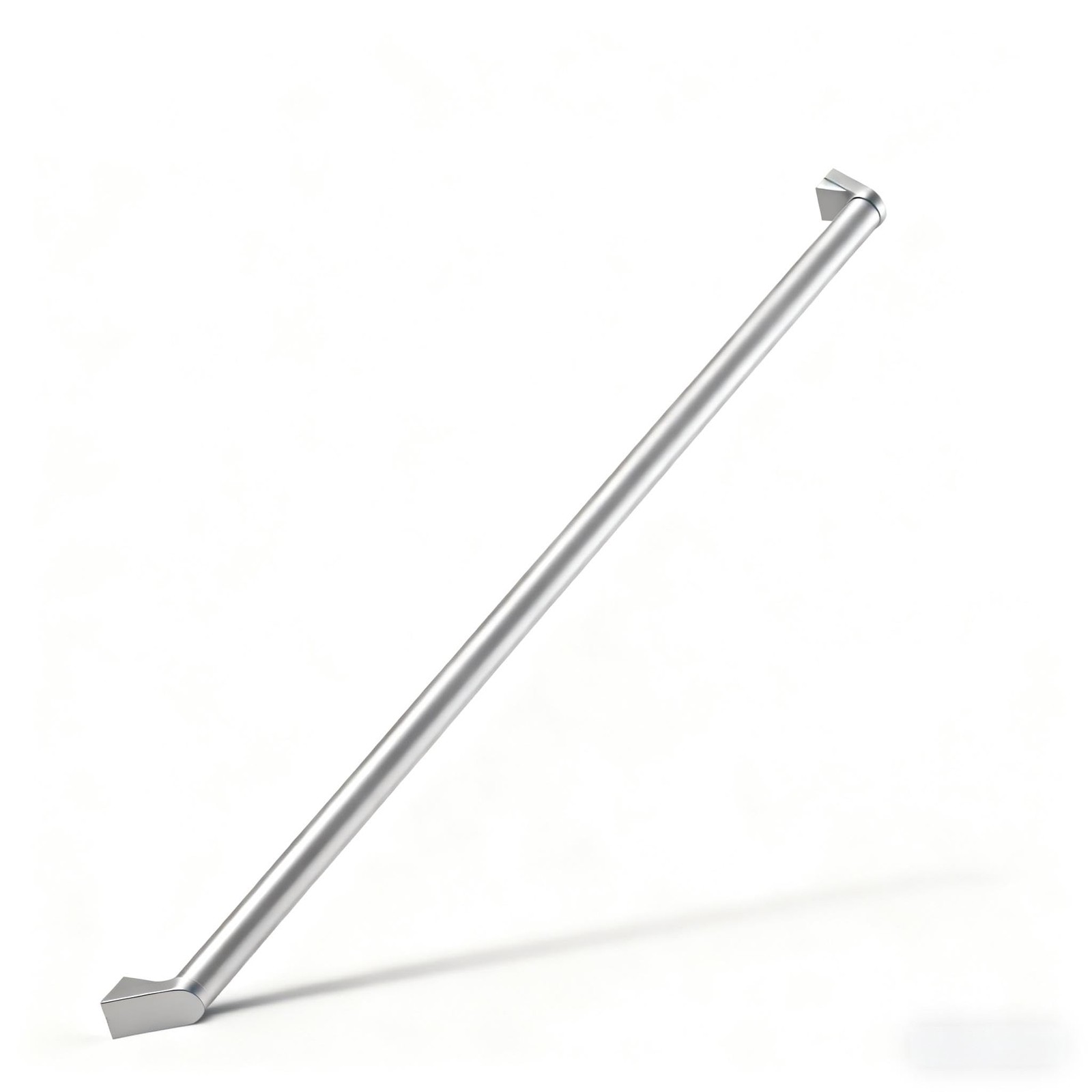 4ft Aluminum Handrail Set Indoor Outdoor Wall Mount Rust Free Silver
