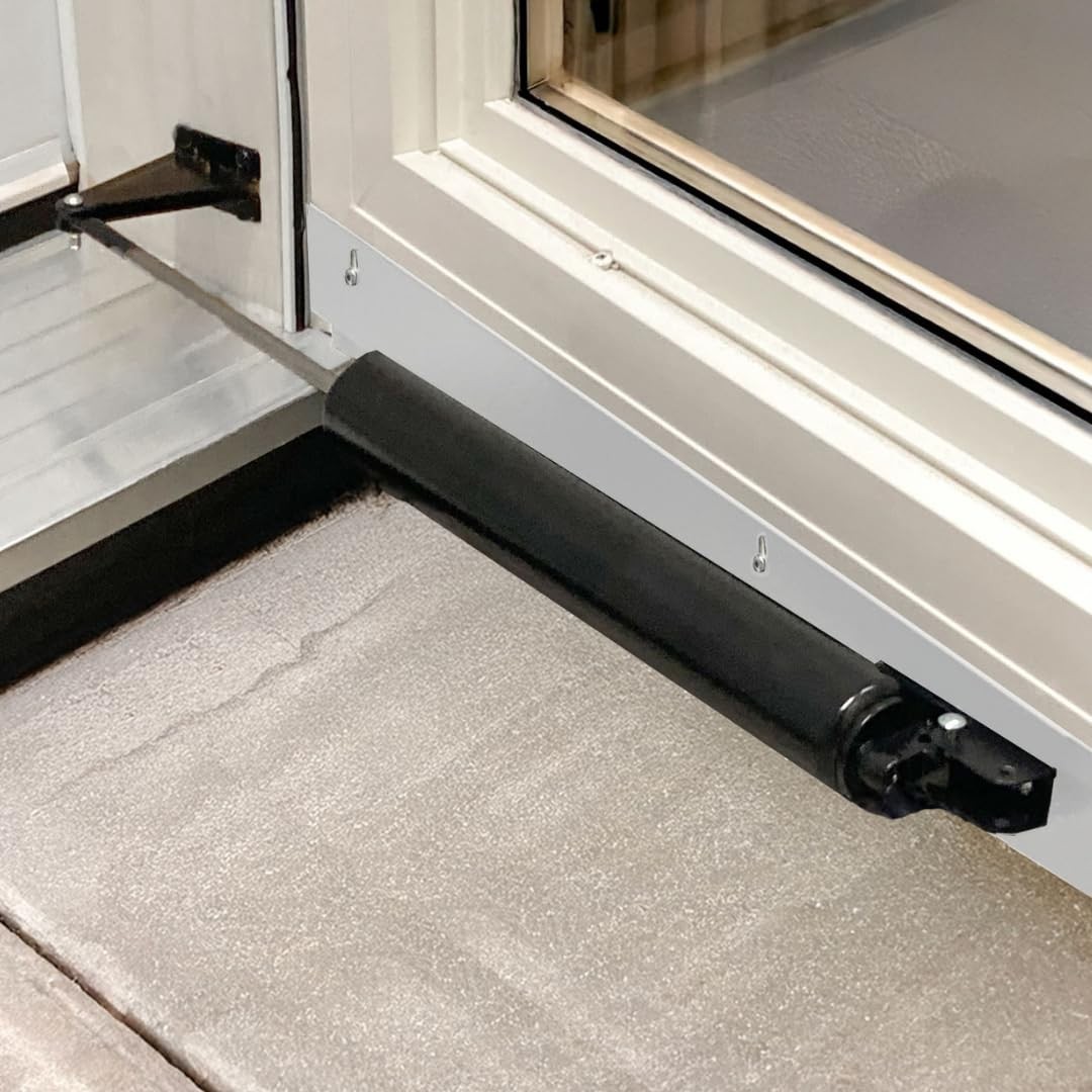 Heavy Duty Pneumatic Storm Door Closer 10.5 inch Replacement White Model 1730