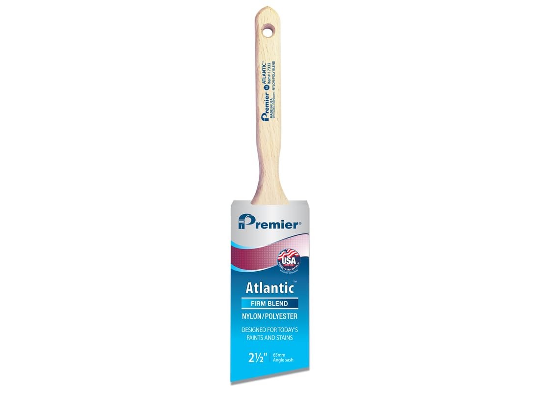 Premier Atlantic 2-1/2 in. W Firm Angle Paint Brush