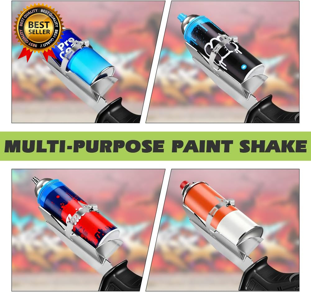 Spray Paint Can Shaker for Reciprocating Saw: Paint Can Shaker with One Click…