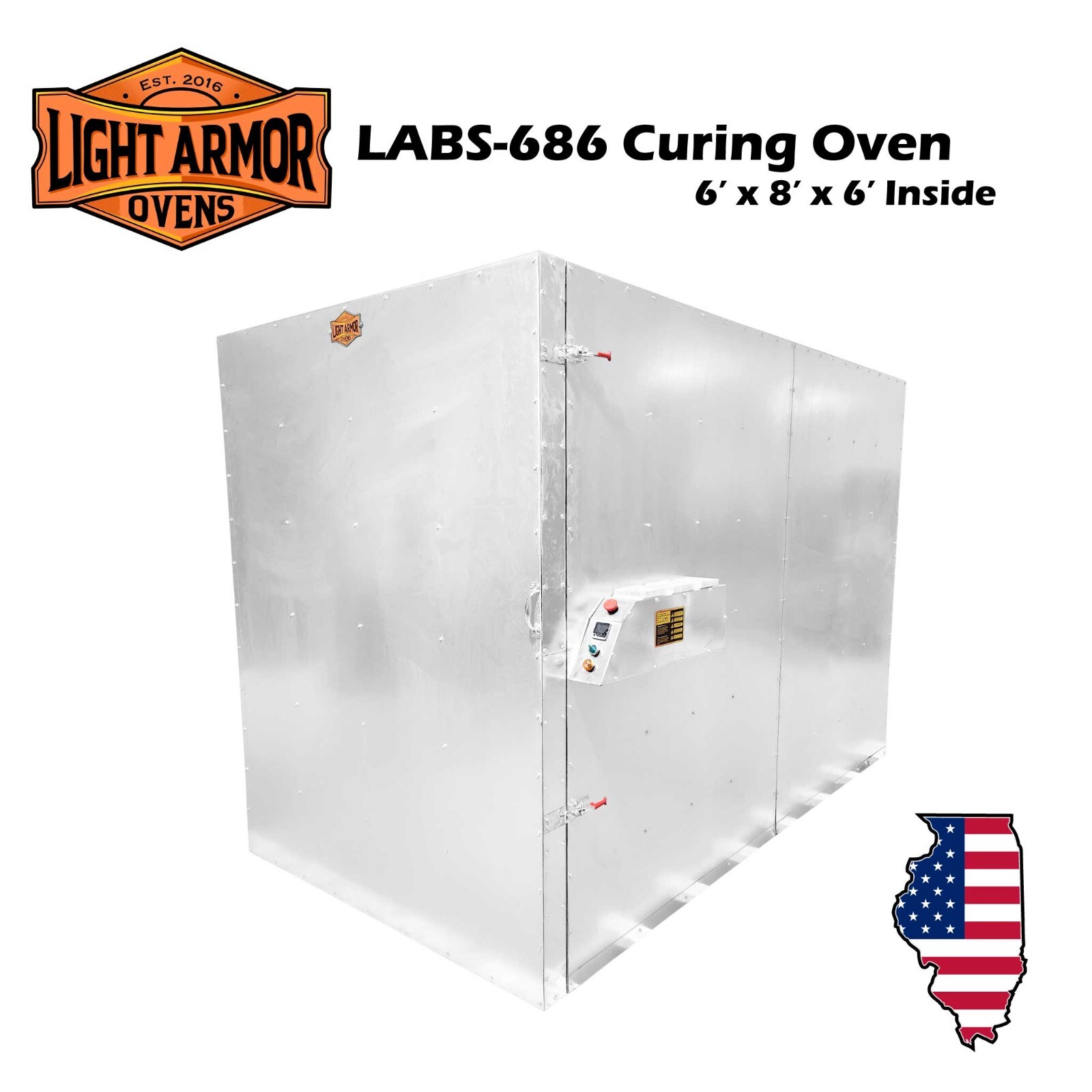 Powder Coat Oven, Cerakote Oven, Curing Oven (Inside: 6 x 8 x 6)